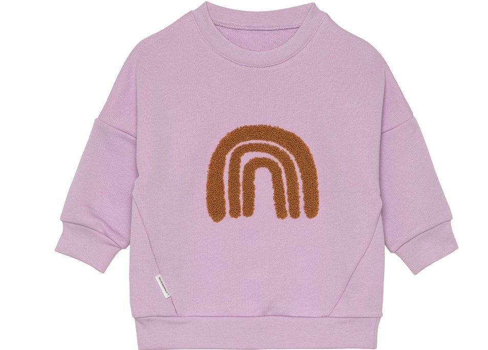 Lässig Sweater Kids Rainbow Lilac