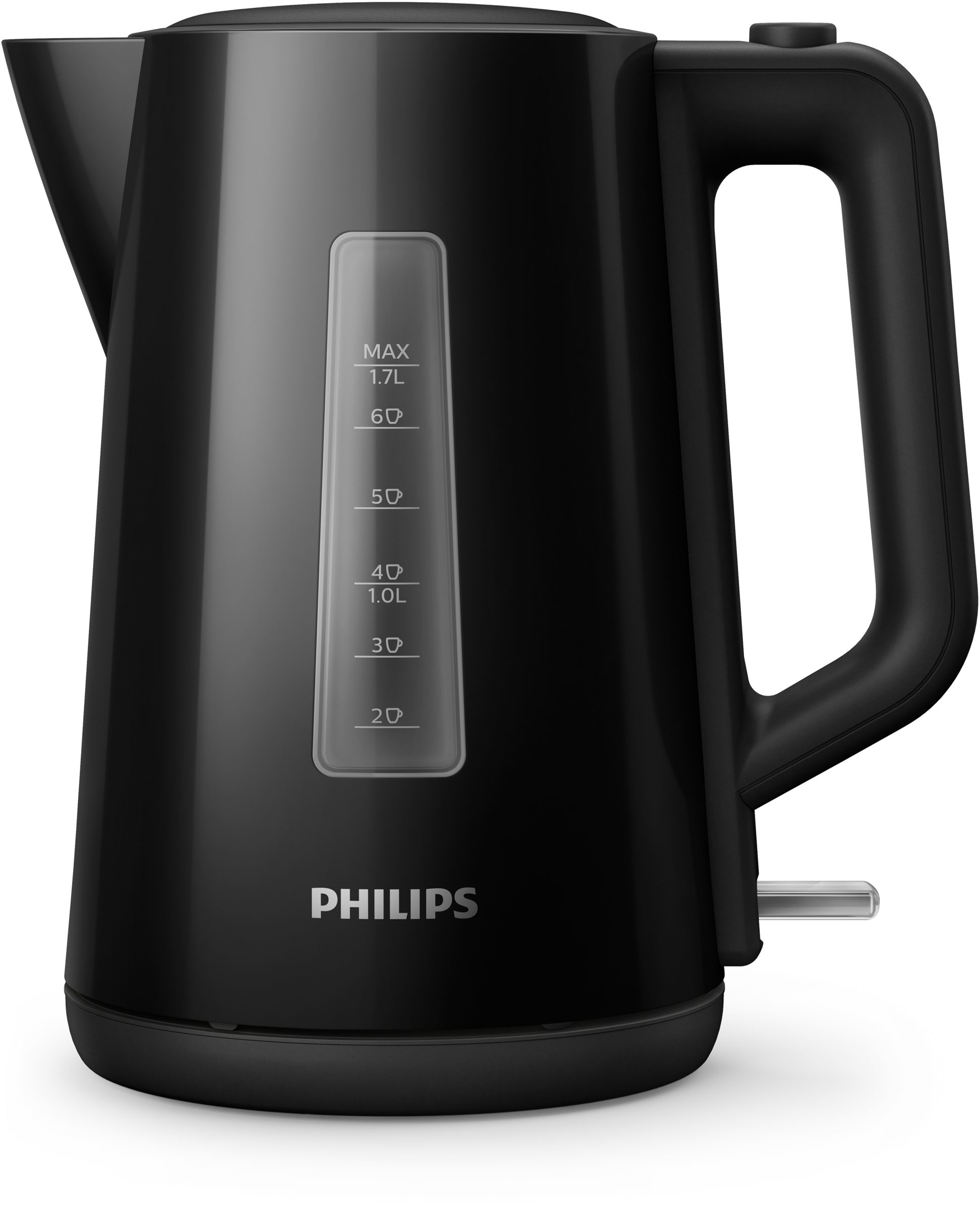 Philips waterkoker HD9318/20 Zwart 1.7 Liter, 2200 Watt,