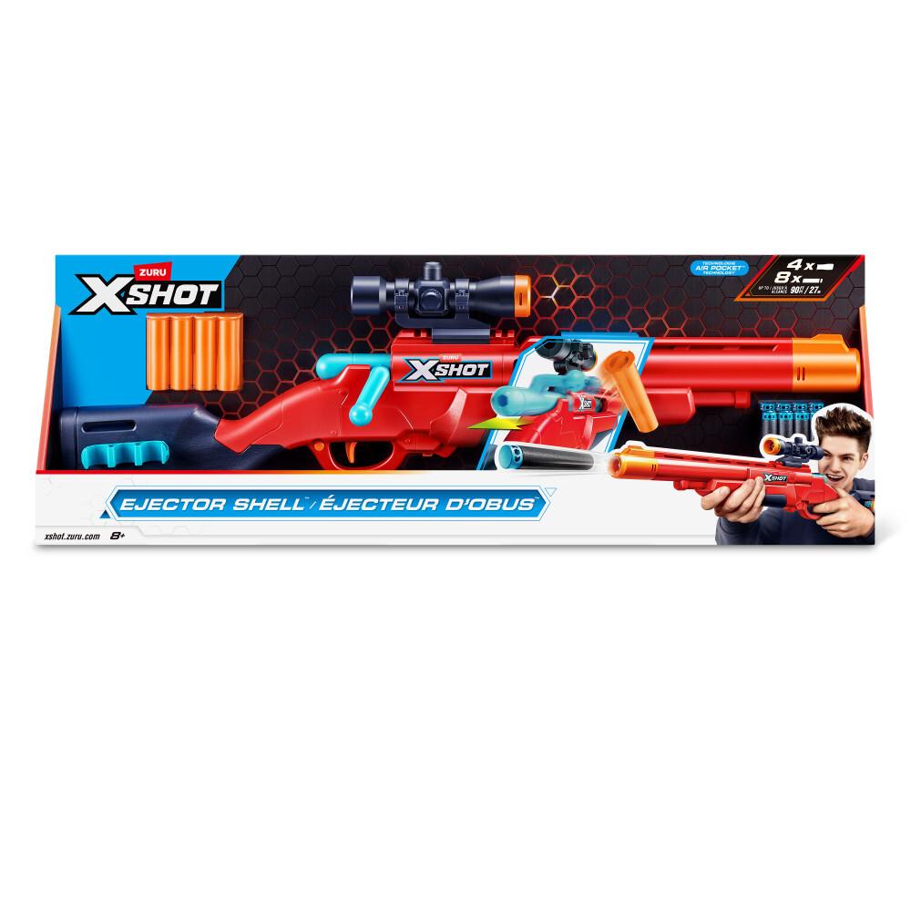 X-Shot, Excel Bolt Action Shotgun 65 cm, met 16 pijlen
