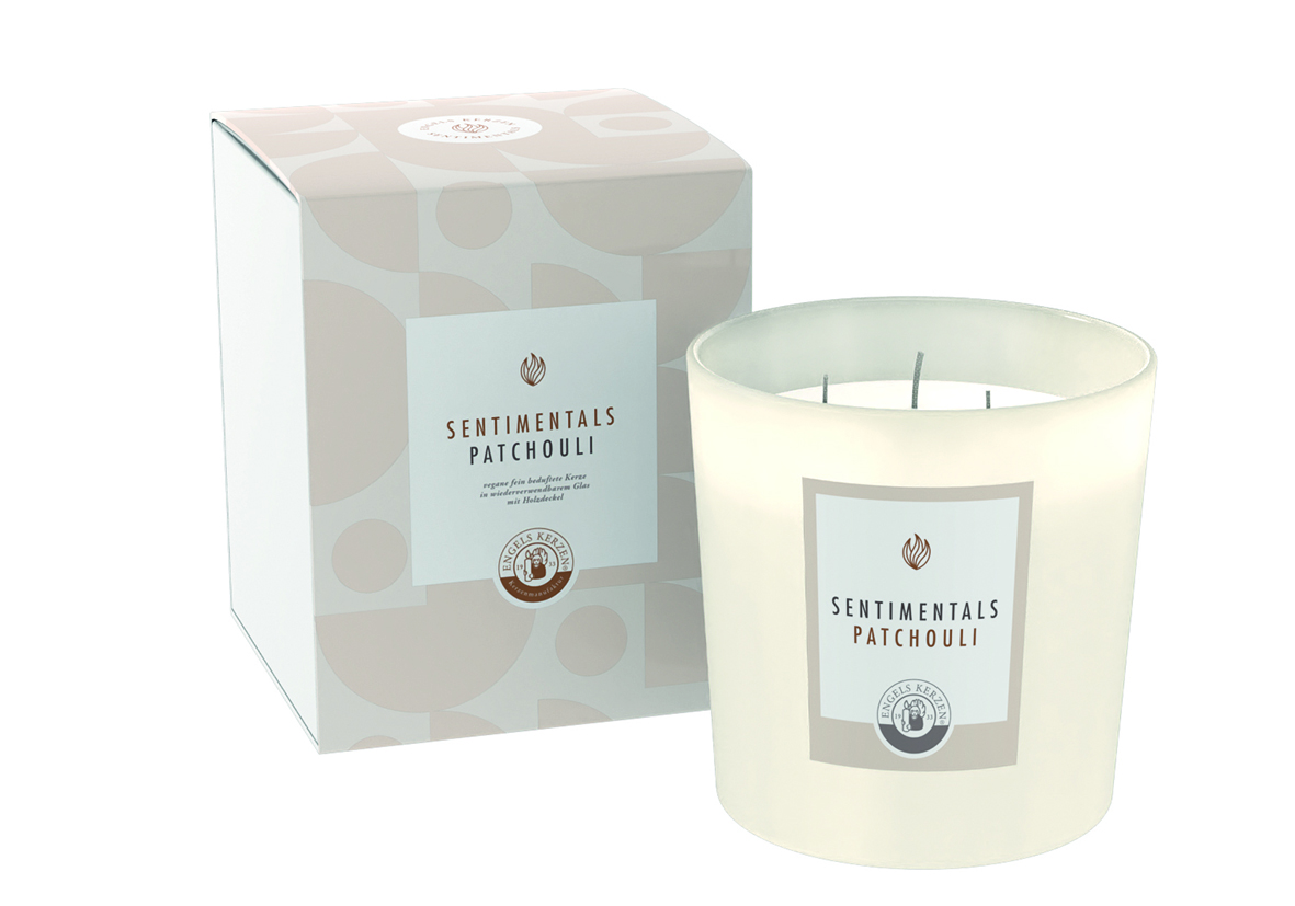 Engels Kerzen Geurkaars Sentimentals Patchouli - 13x15 cm - 64000020040