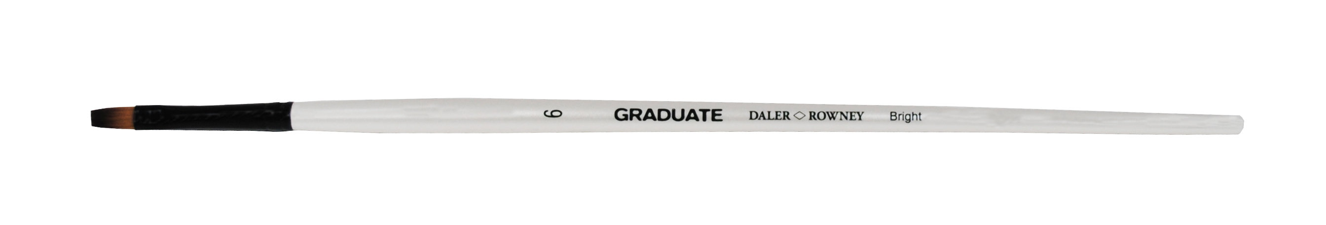 Daler Rowney Penseel Graduate Plat Kort N6 - Synthetisch