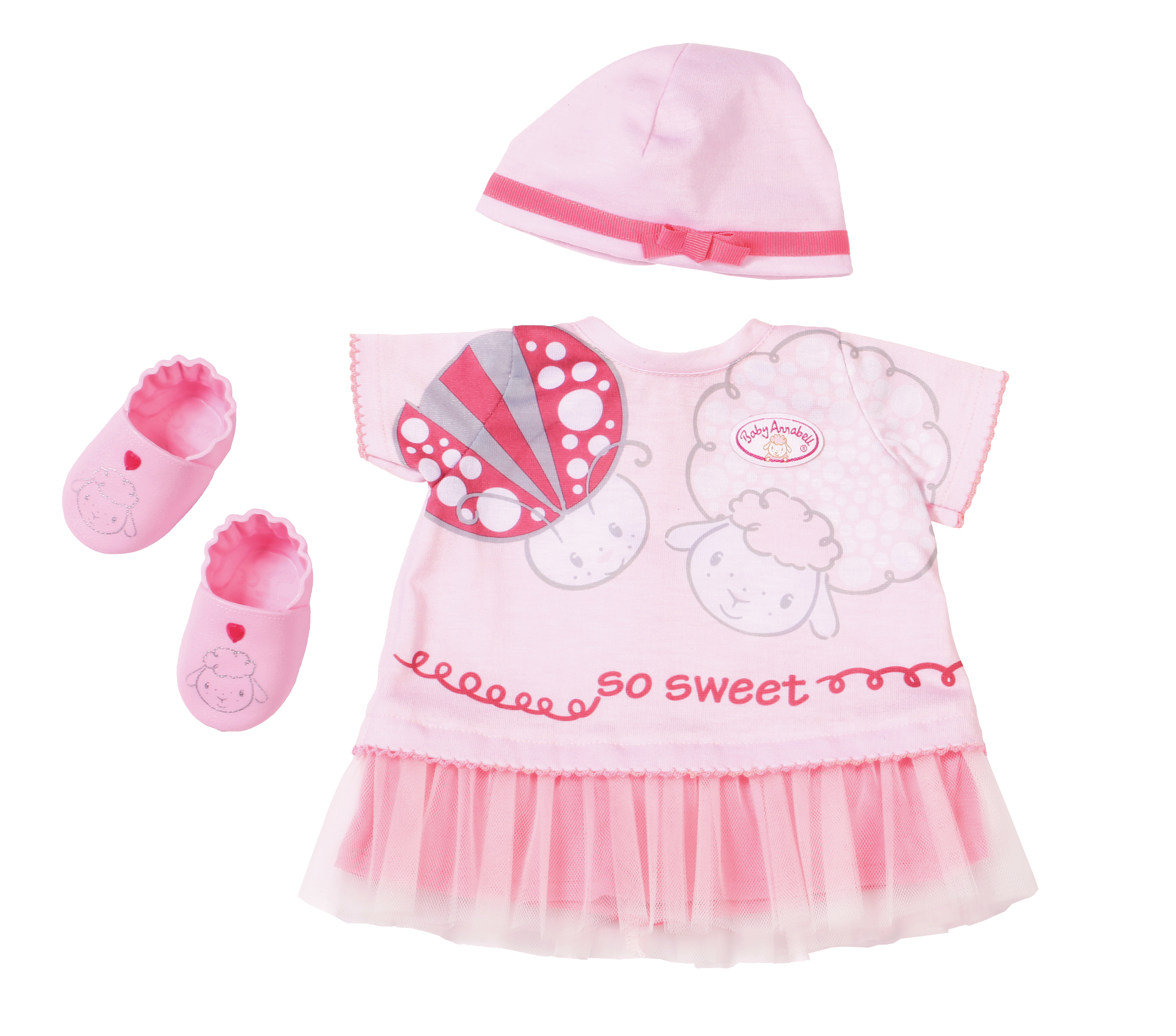 Baby Annabell Deluxe Zomerdroom kleding set, So Sweet