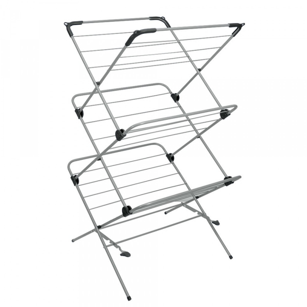 Metaltex Droogrek Concerto 14 m 3 Verdiepingen 61x54x115 cm