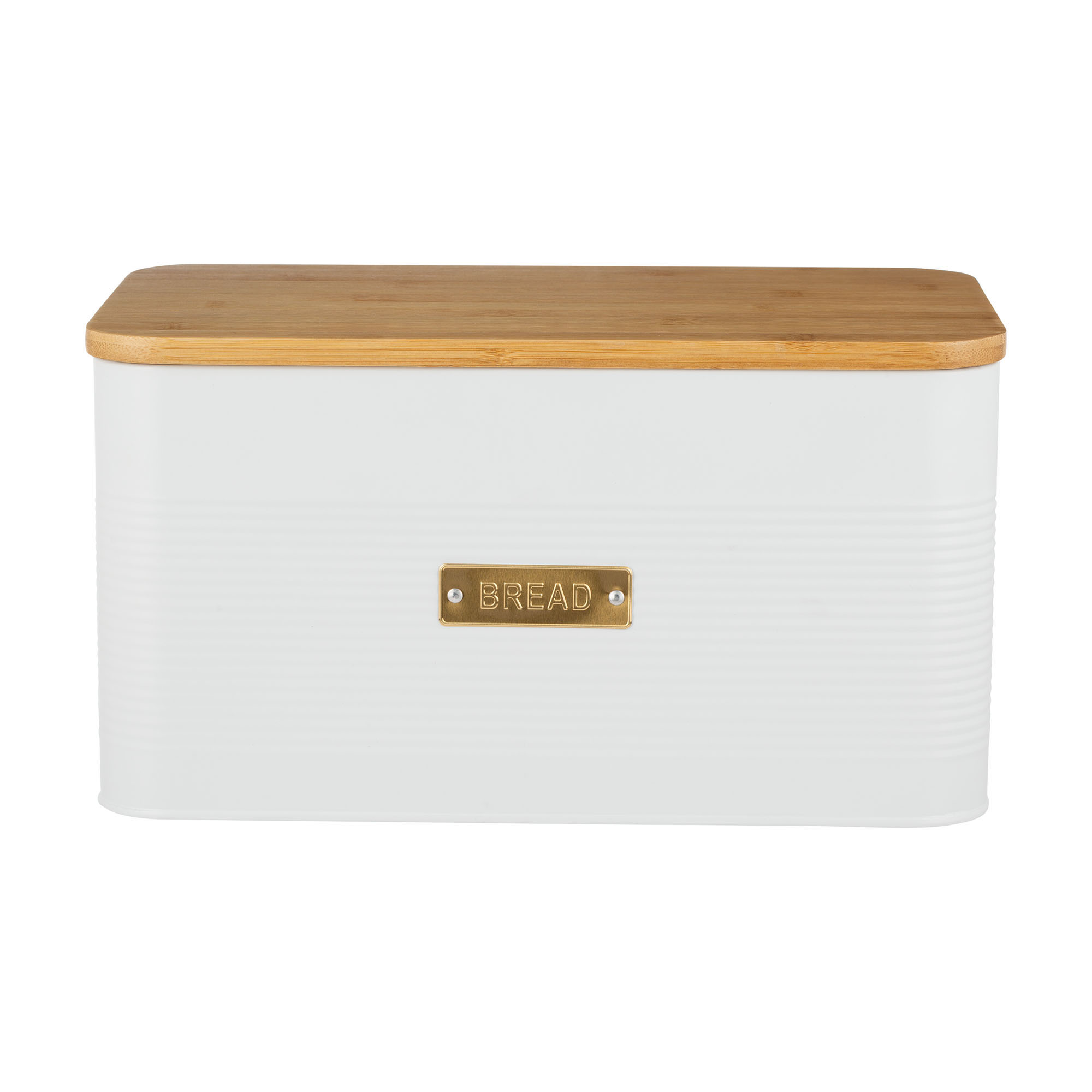 Typhoon Broodtrommel Otto Square 33x17x17 cm - Metaal - Wit