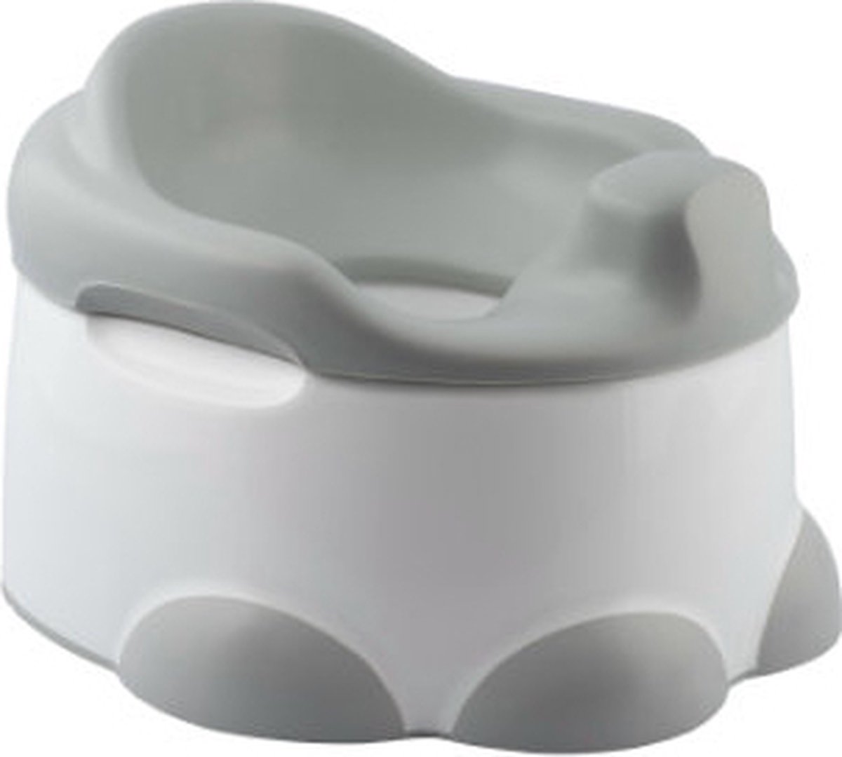 Bumbo Step'n Potty Cool Grey Toiletpotje-Opstapje-Afneembare Toiletverkleiner