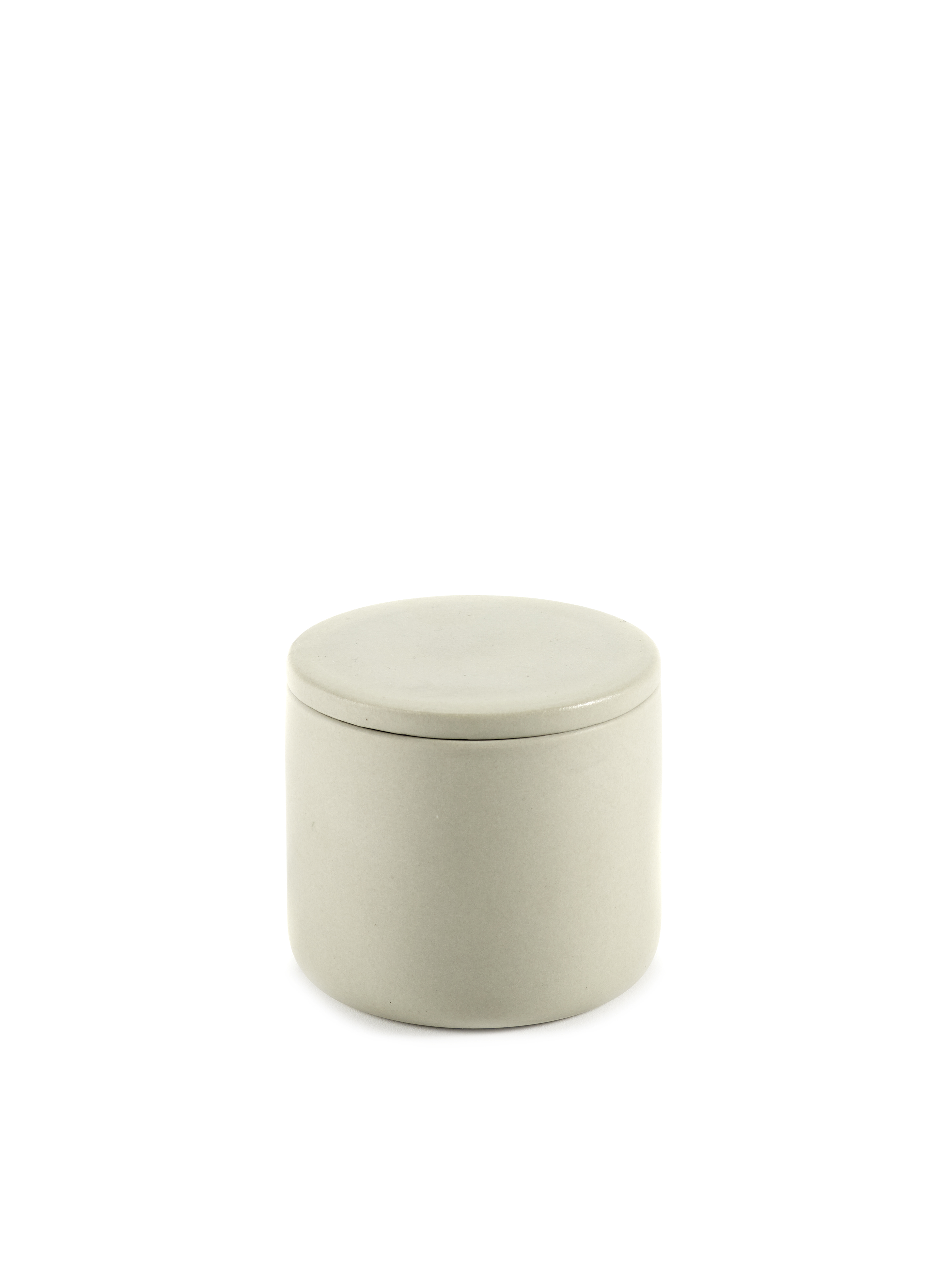 Serax Bewaarpot Cose met Deksel Beige 7x7x6.5 cm - by Bertrand Lejoly