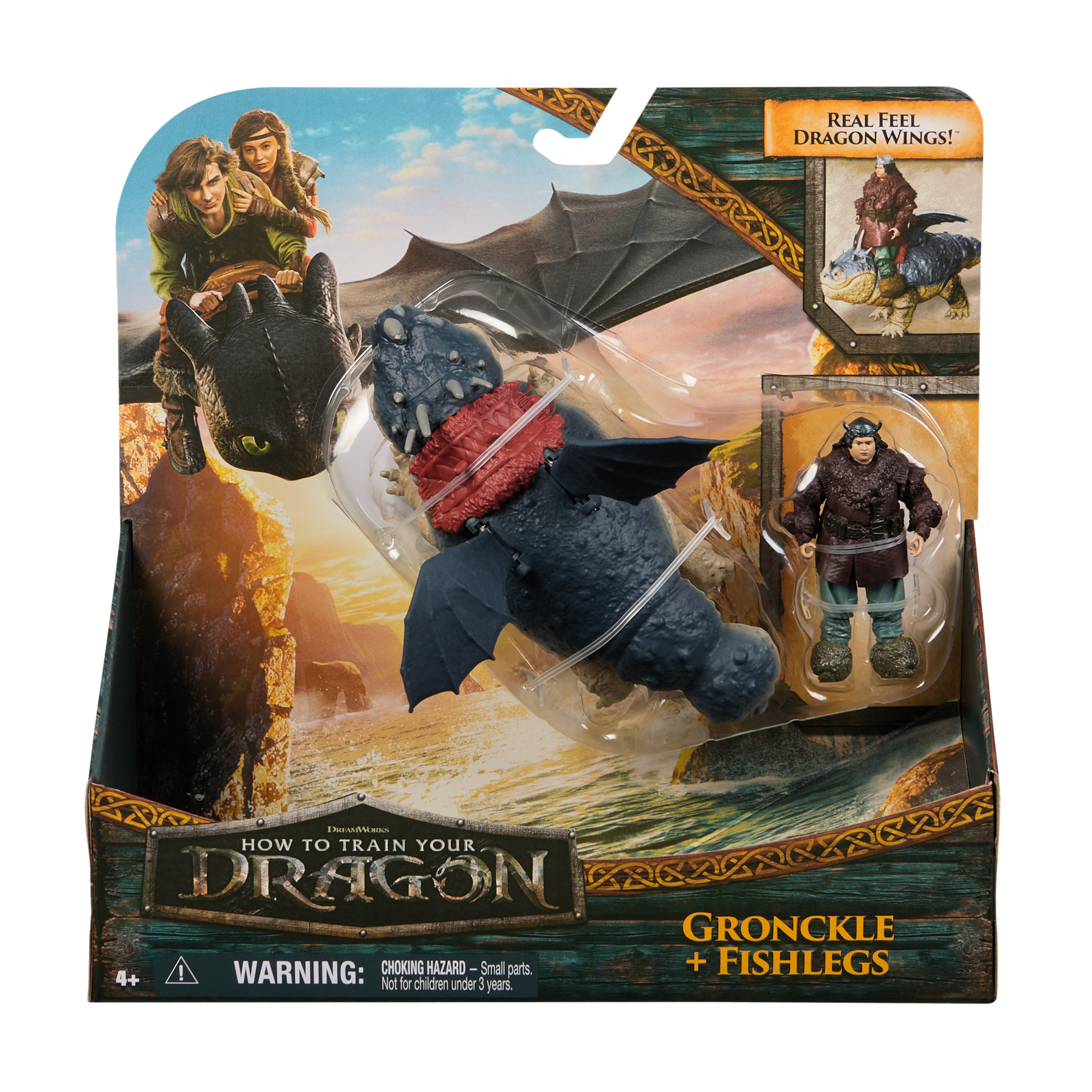 How To Train Your Dragon - Gronckle en Fishlegs