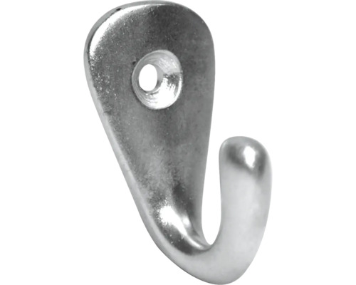 Handdoekhaken Gepolierd Aluminium Enkel