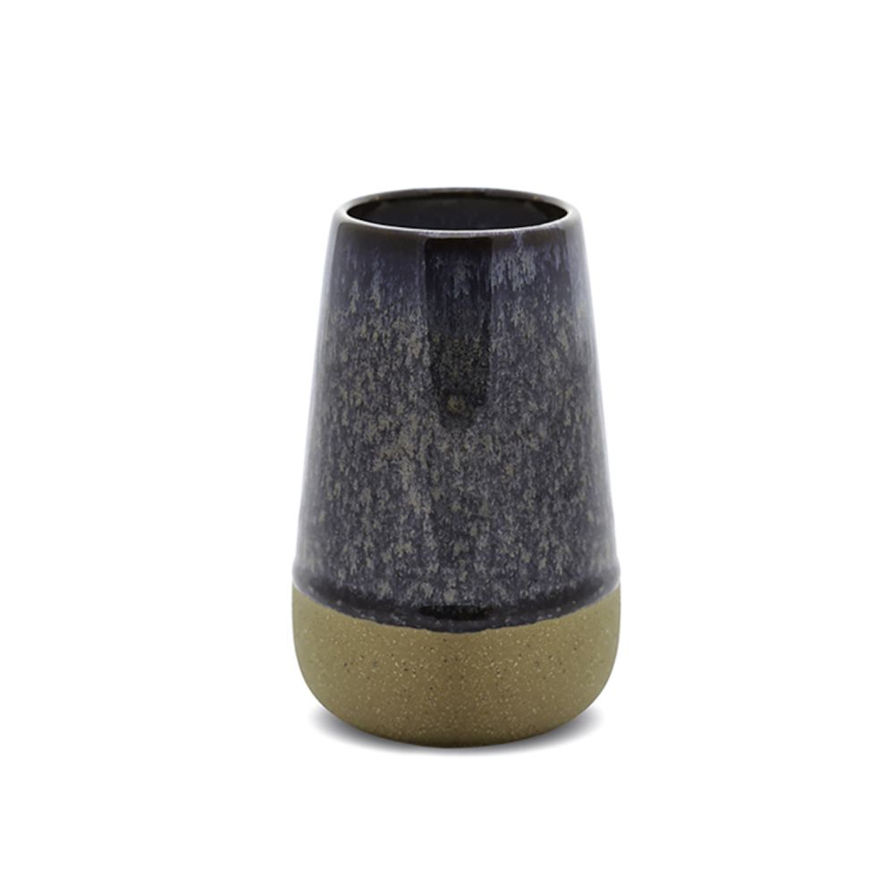 Paddywax Geurkaars Glaze 283g - Zwarte Vijg & Roos - Keramiek - Zwart
