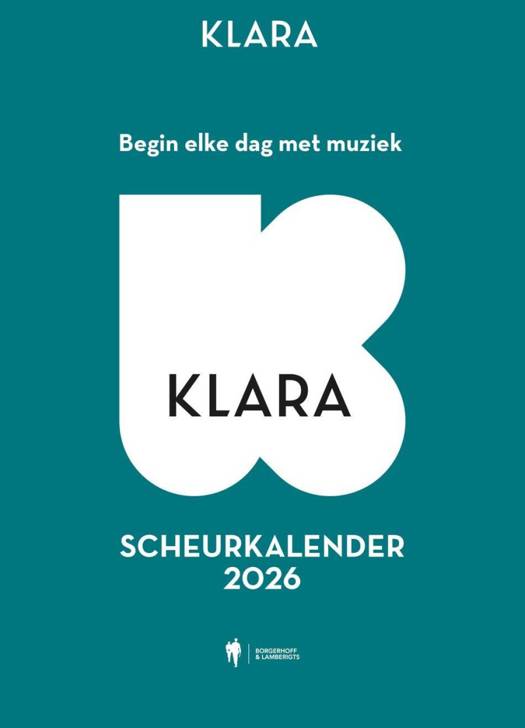 Scheurkalender 2026 Klara - Begin elke dag met Muziek Scheurkalender 2026 Klara - Begin elke dag met Muziek