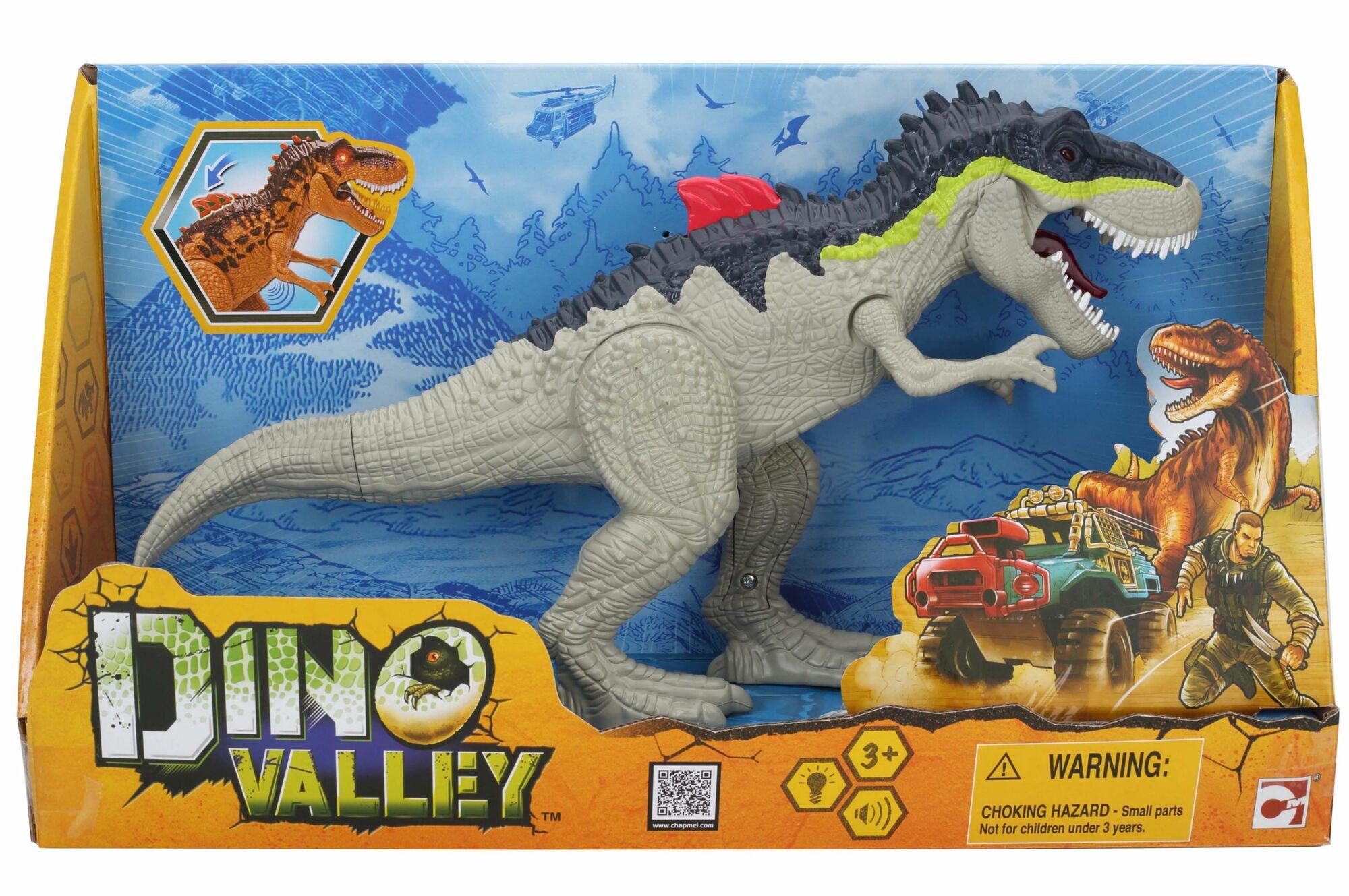 Dino Valley Grote Dinosaurus met licht en geluid