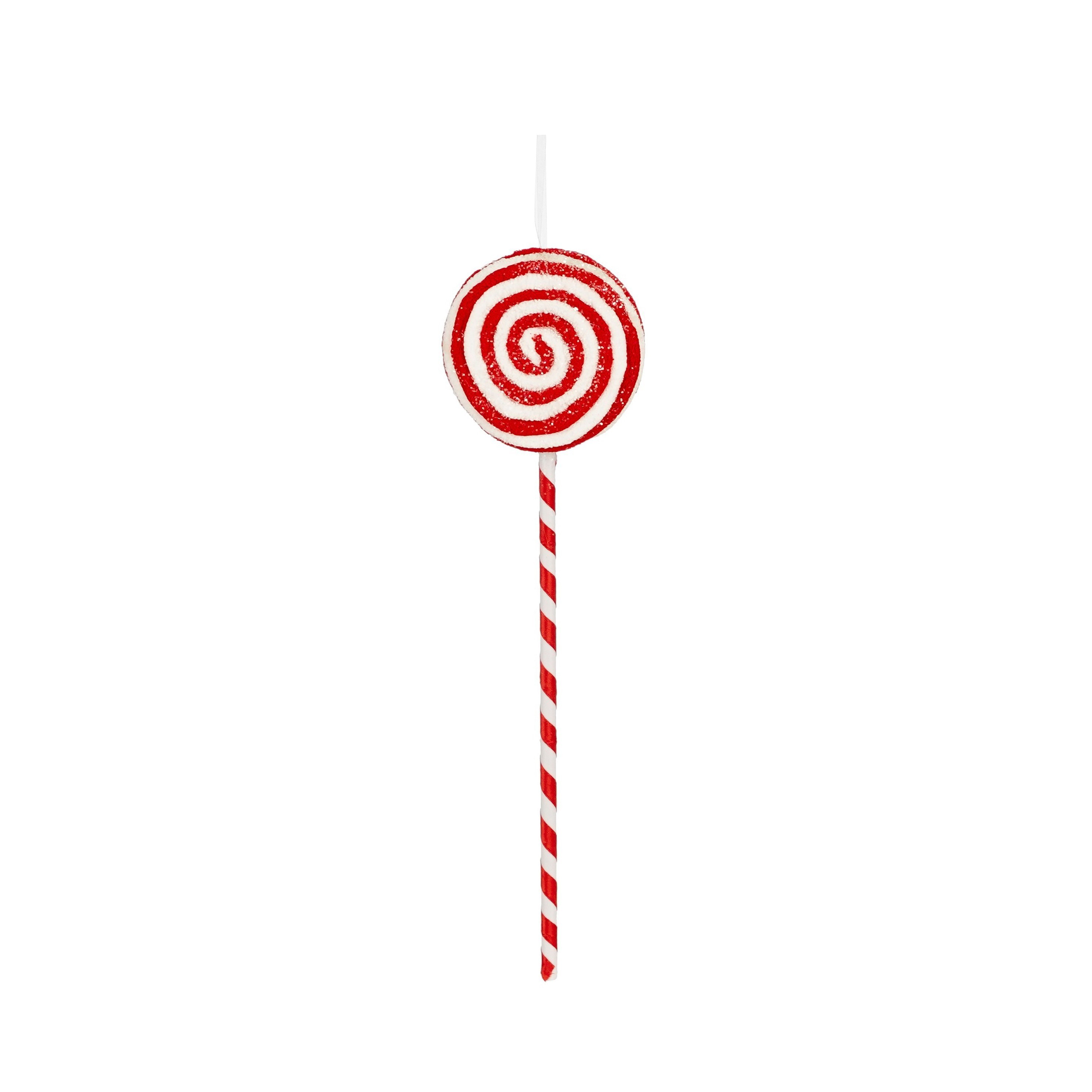 Boomhanger Mica Lolly 10x4x38 cm - Rood/Wit