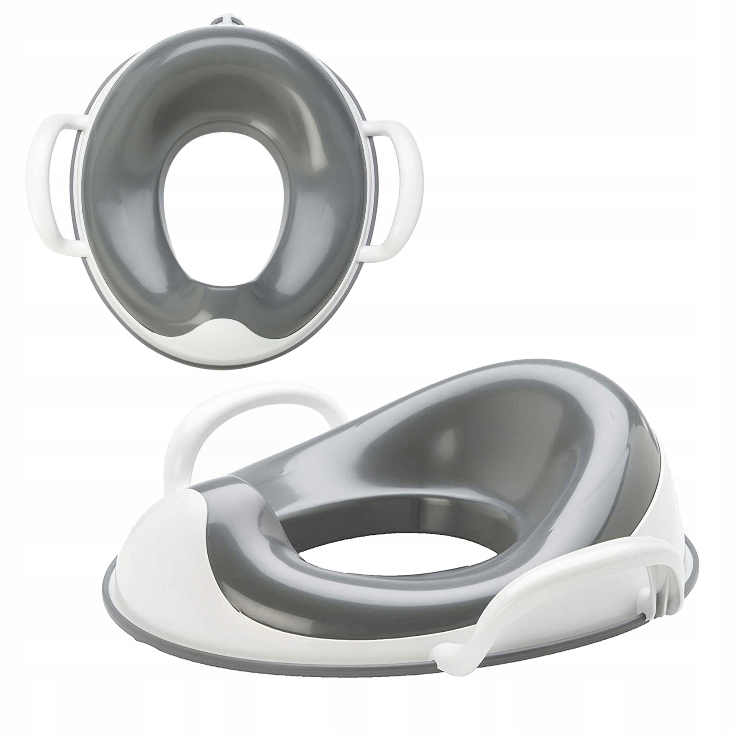 Prince Lionheart Toiletverkleiner Weepod met Handgrepen Grijs