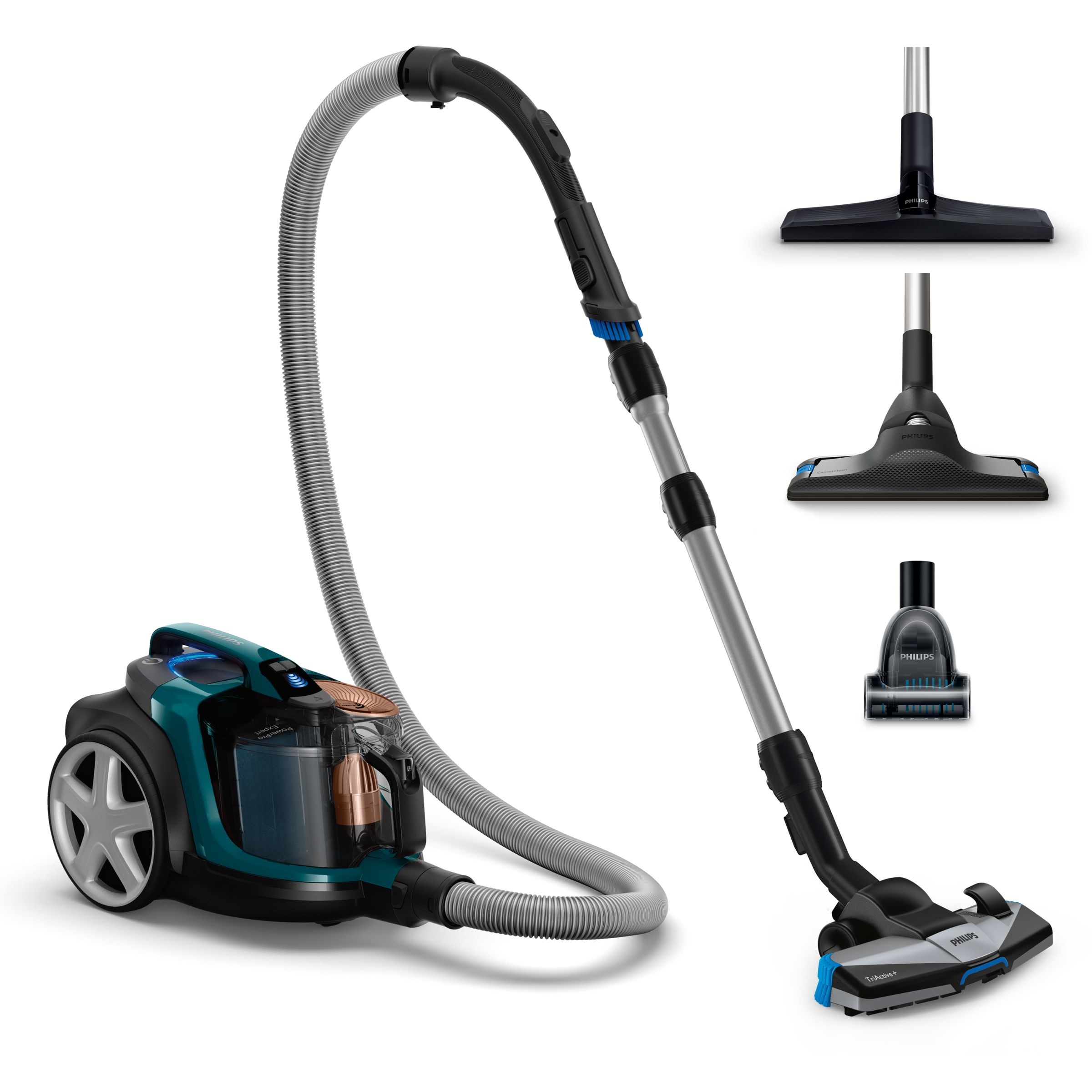 Philips Stofzuiger FC9744/09 PowerPro Expert, zonder zak, met 4 borstels
