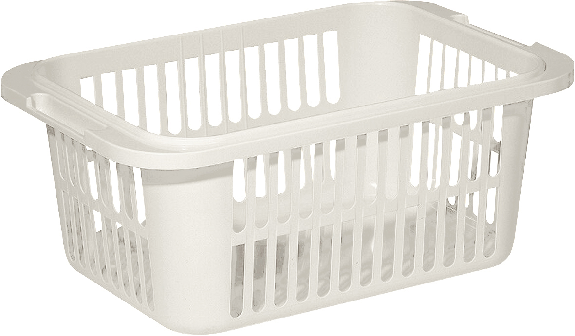 Curver Wasmand Lingo Wit 55l - 65.5x43.5x27 cm