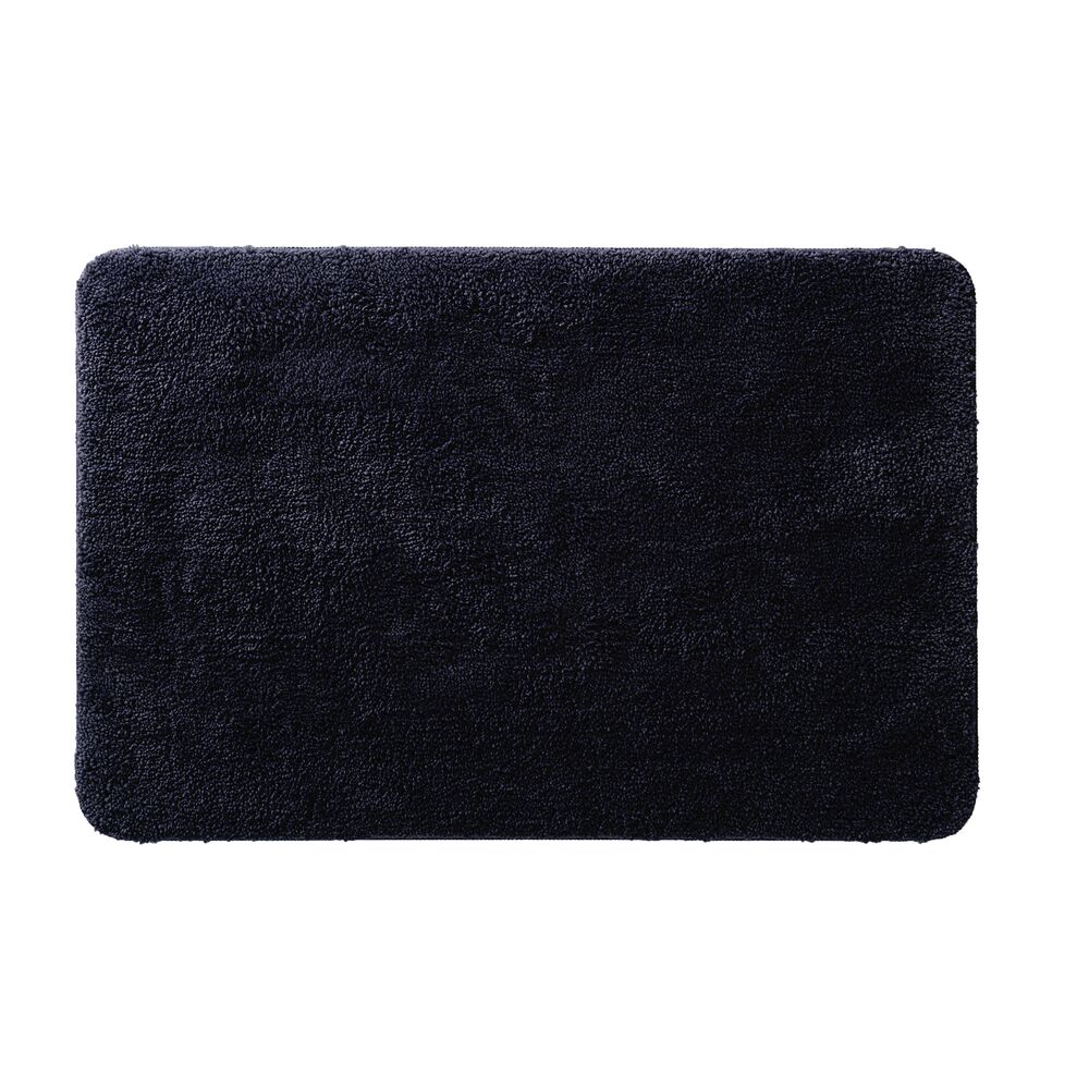 Sealskin Badmat Cosima 60x90 cm Zwart 100% Gerecycled Polyester