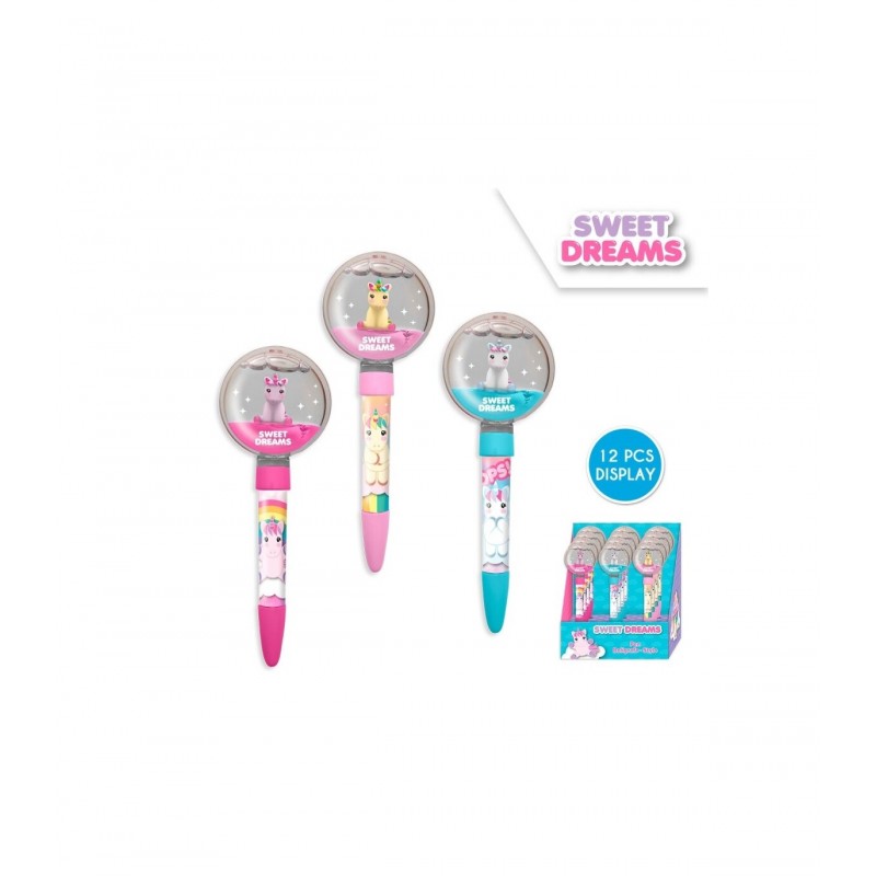 Sweet Dreams Liquid Balpen assorti - Prijs per Stuk