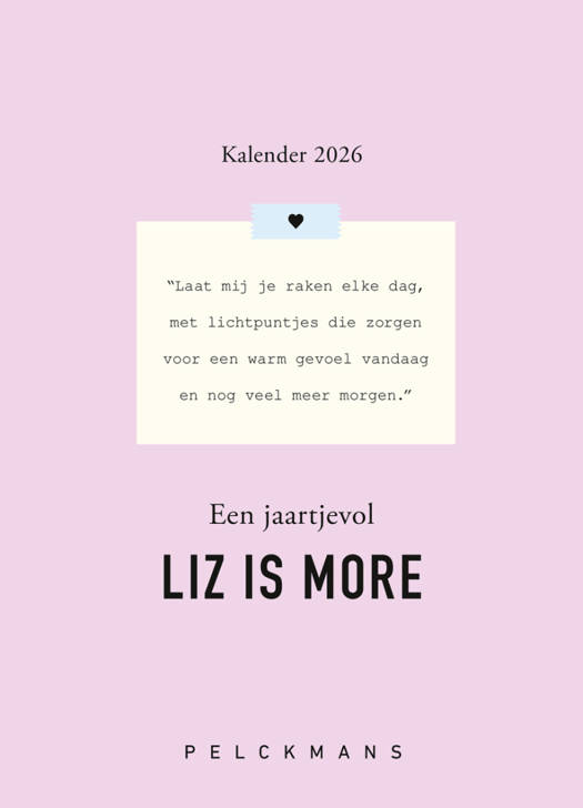 Scheurkalender 2026 - Een Jaartjevol Liz is More