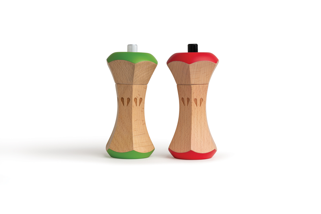 Ototo Peper-& Zoutmolen Twin Spice Set - Beukenhout