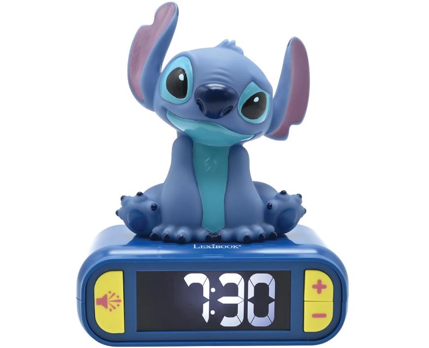 Disney Stitch Digitale Alarmklok met Licht en Geluid