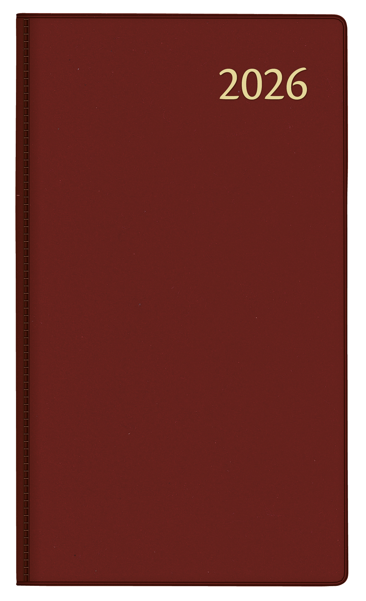 Aurora Agenda 2026 Foldplan Seta 1maand/2pag assorti 90x16.5 cm - per stuk
