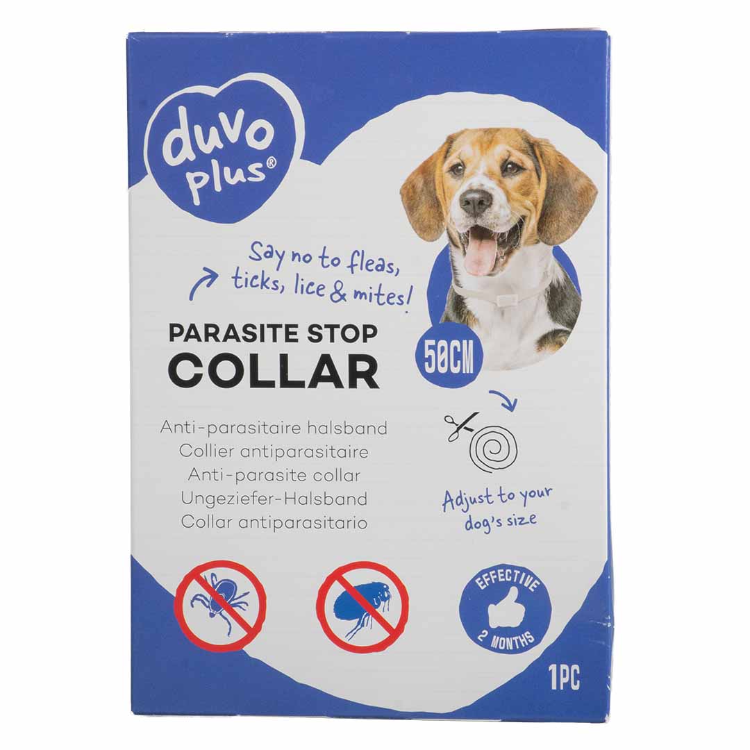 DuvoPlus Anti Parasitaire Halsband Hond 70 cm