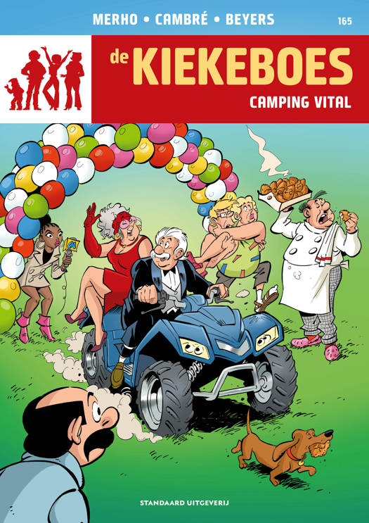 Stripverhaal De Kiekeboes 165 Camping Vital