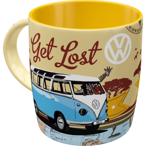 Nostalgic Art Mok 330ml VW 8.5x9 cm - Let's Get Lost