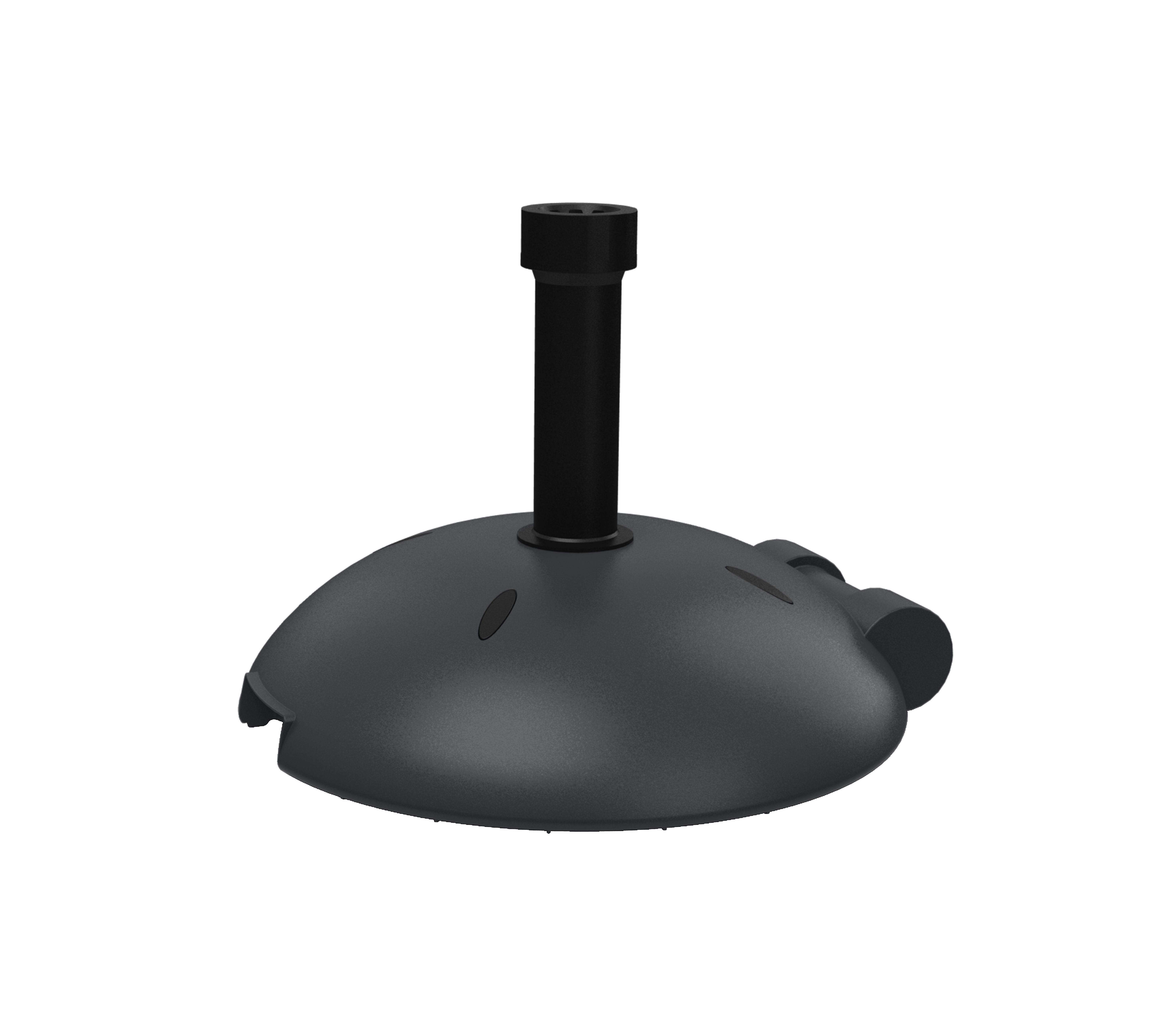 Helcosol parasolvoet 40kg antraciet Voor buizen van 21-54mm