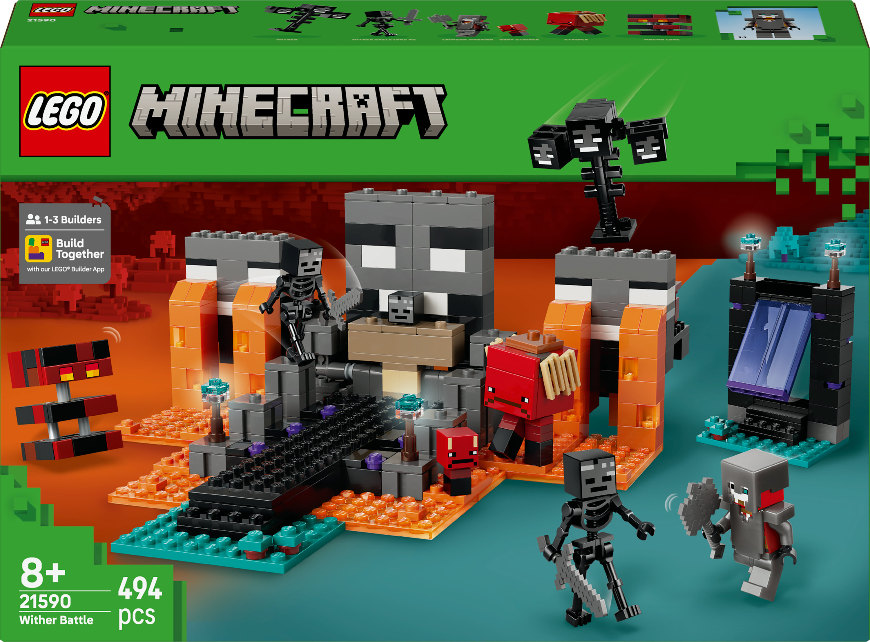 Lego Minecraft 21590 De Wither- strijd