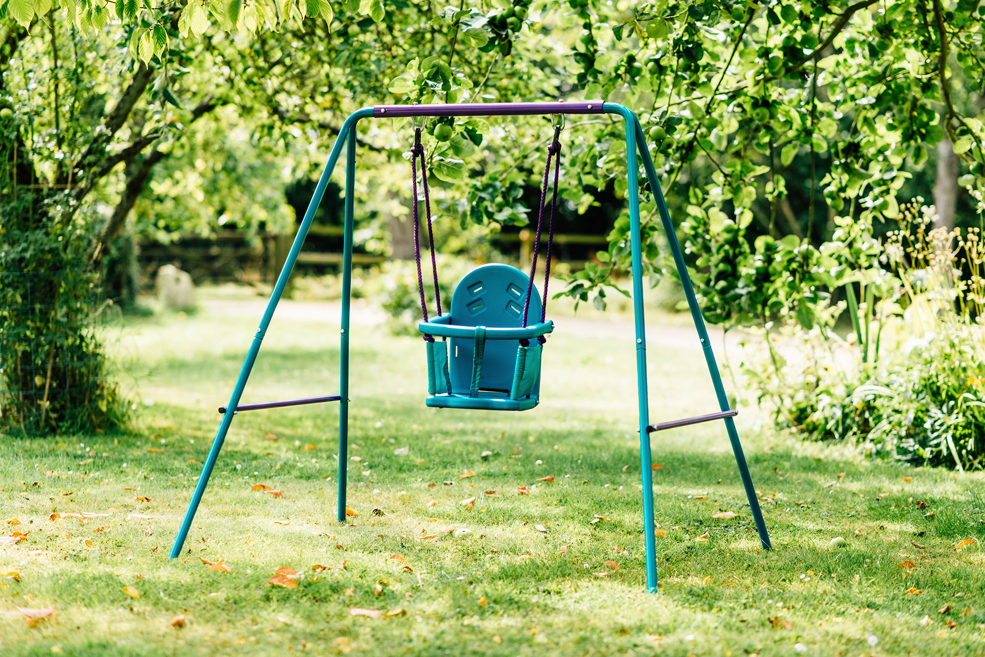 Plum Metalen schommel 2 in 1, omvormbaar van baby schommel naar grote schommel