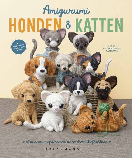 Amigurumi Honden en Katten - Banga Vaicekauskienè