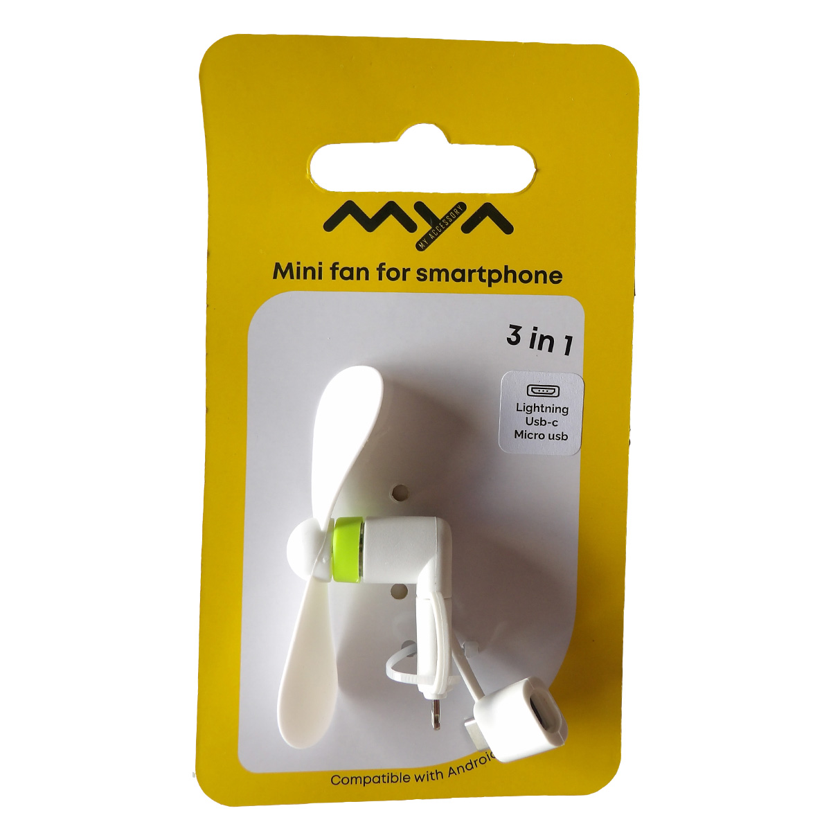 Smartphone Ventilator USB Wit