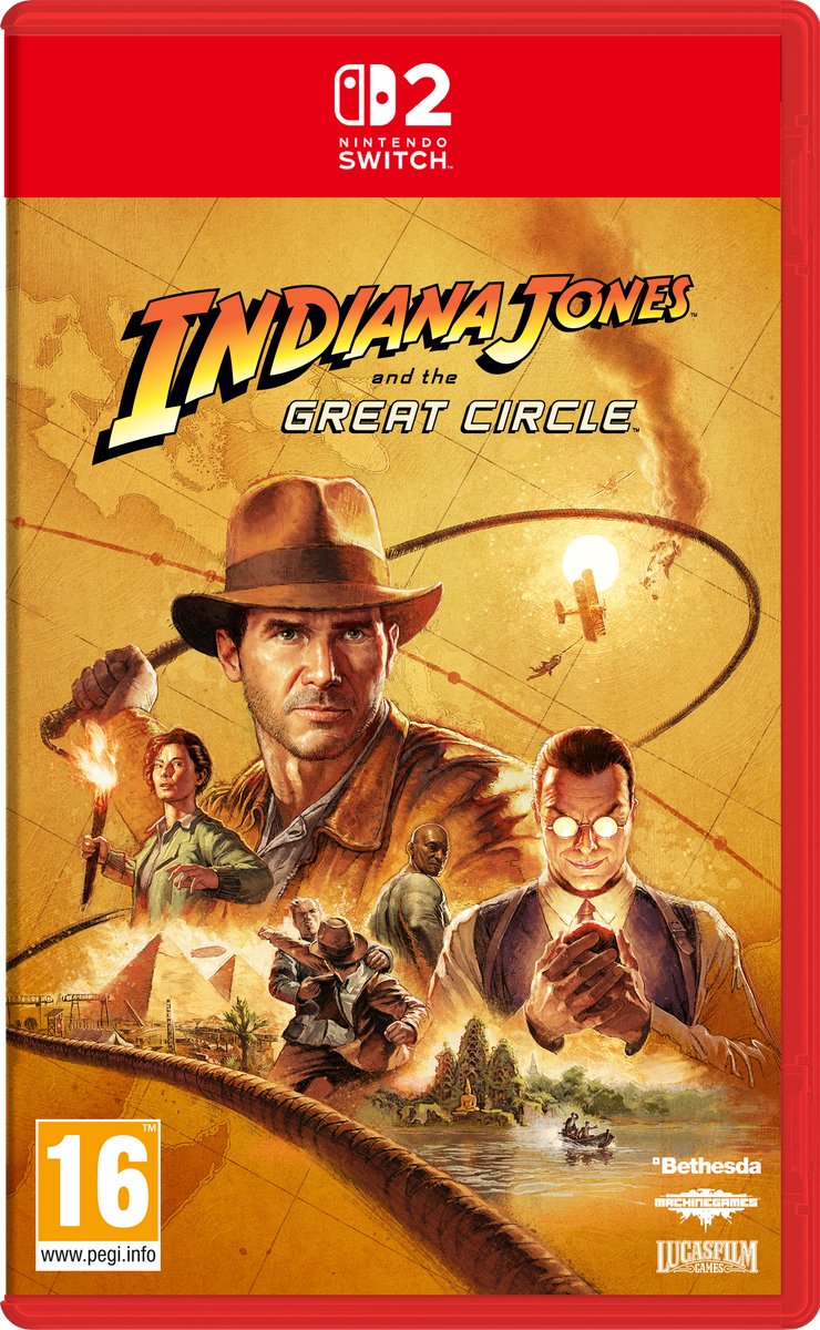 Nintendo Switch 2 Indiana Jones & The Great Circle (Game Cartridge)