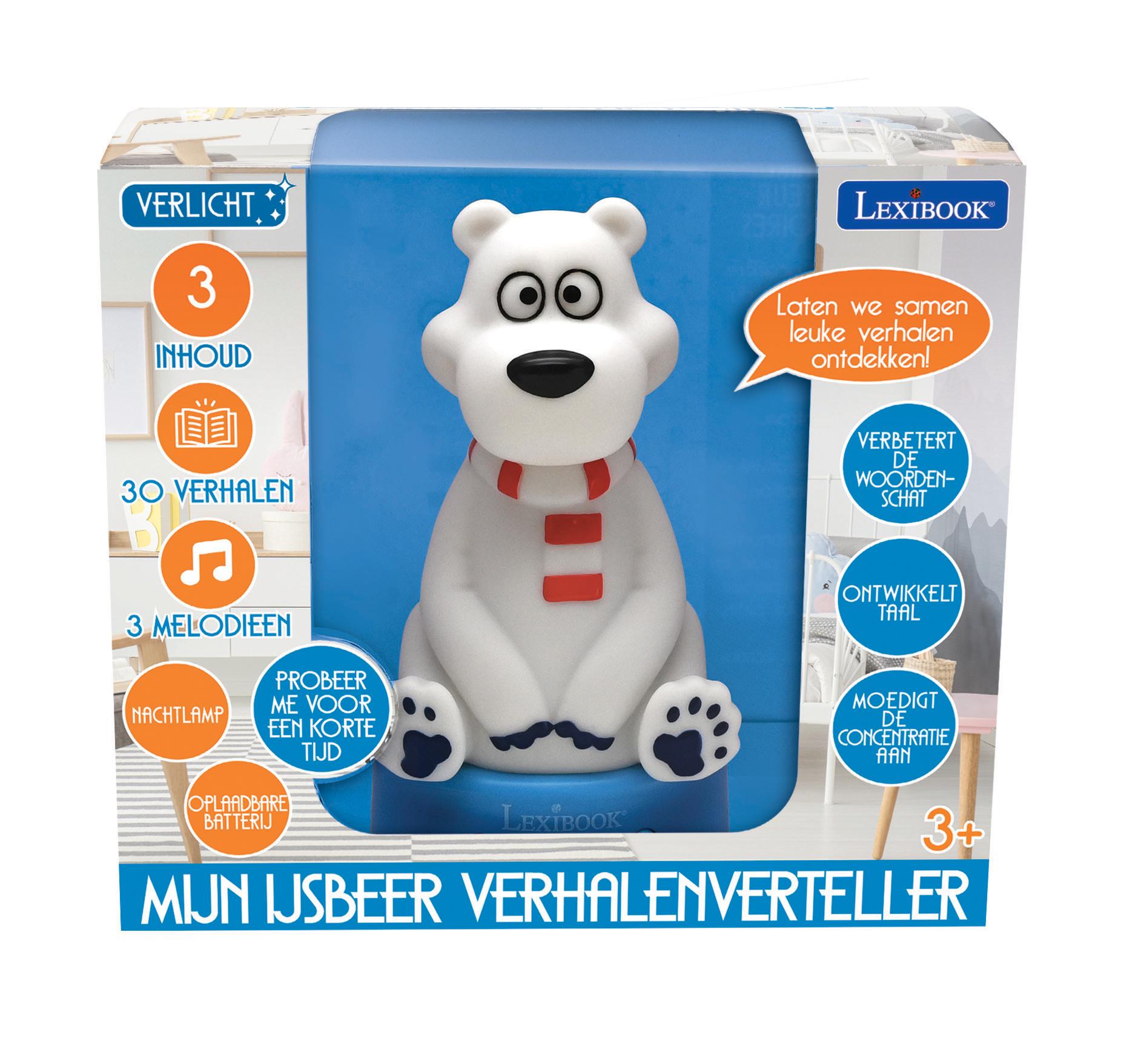 Mijn ijsbeer verhalenverteller met licht