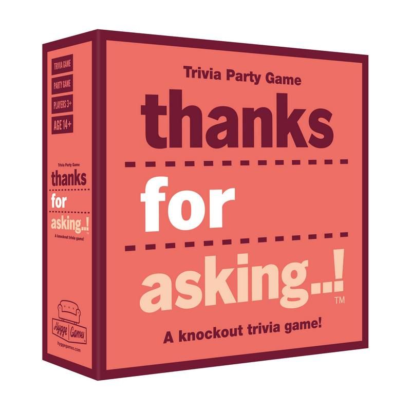 Hygge Games Party Spel US Thanks For Asking