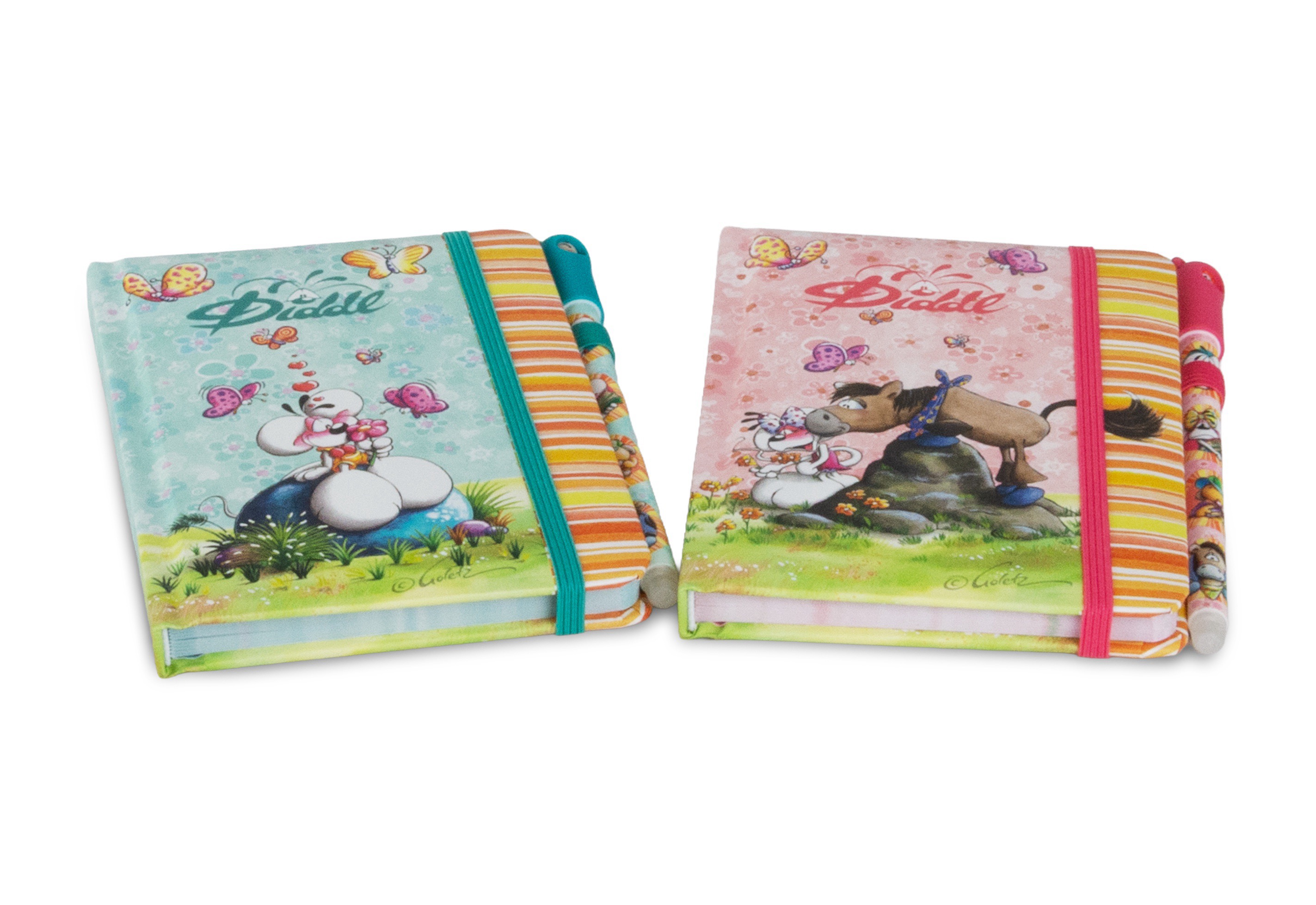 Diddl Notebook A6 met Balpen assorti - prijs per stuk