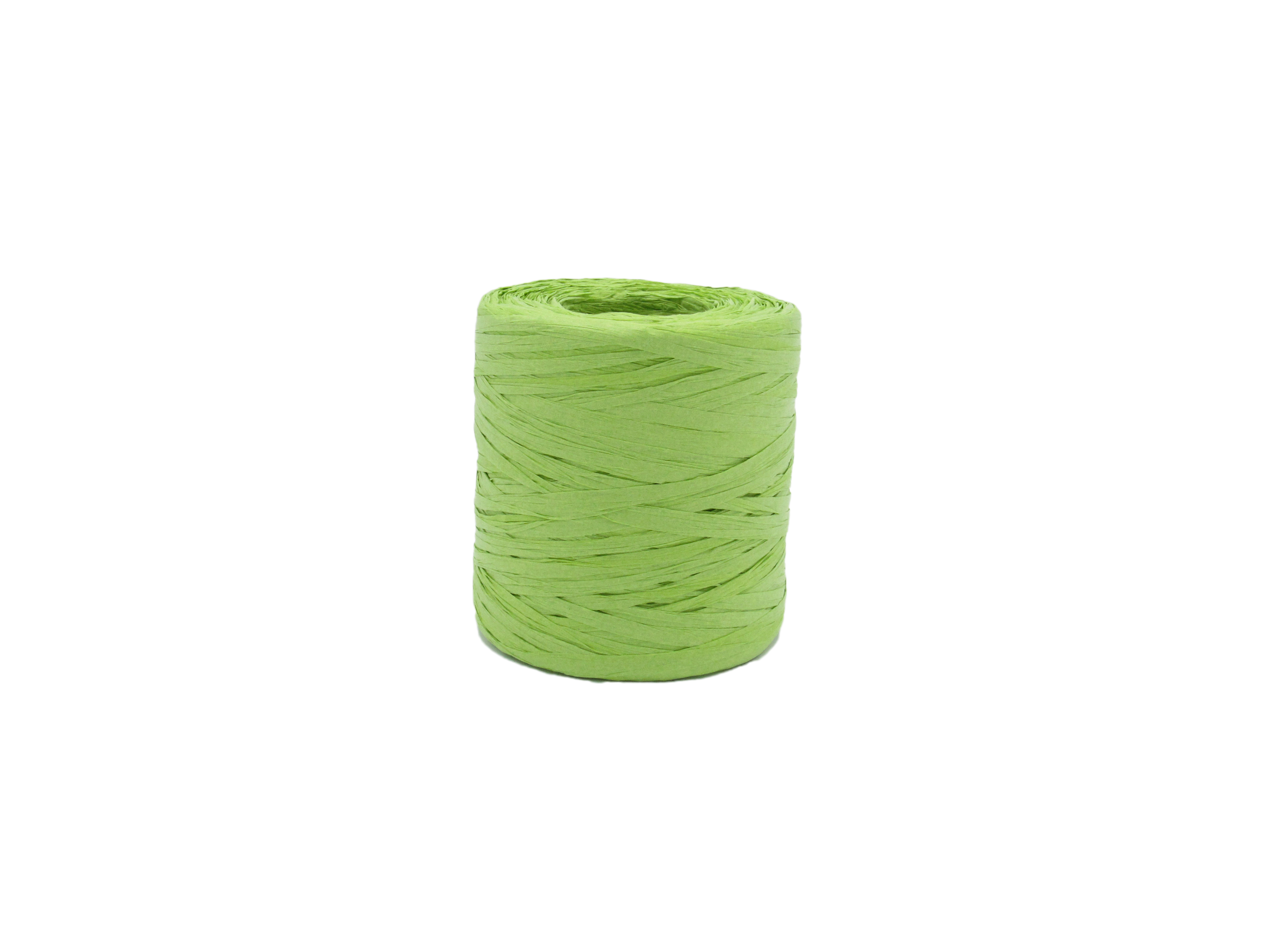 Papier Raffia 5/30mm x 200m - Lentegroen