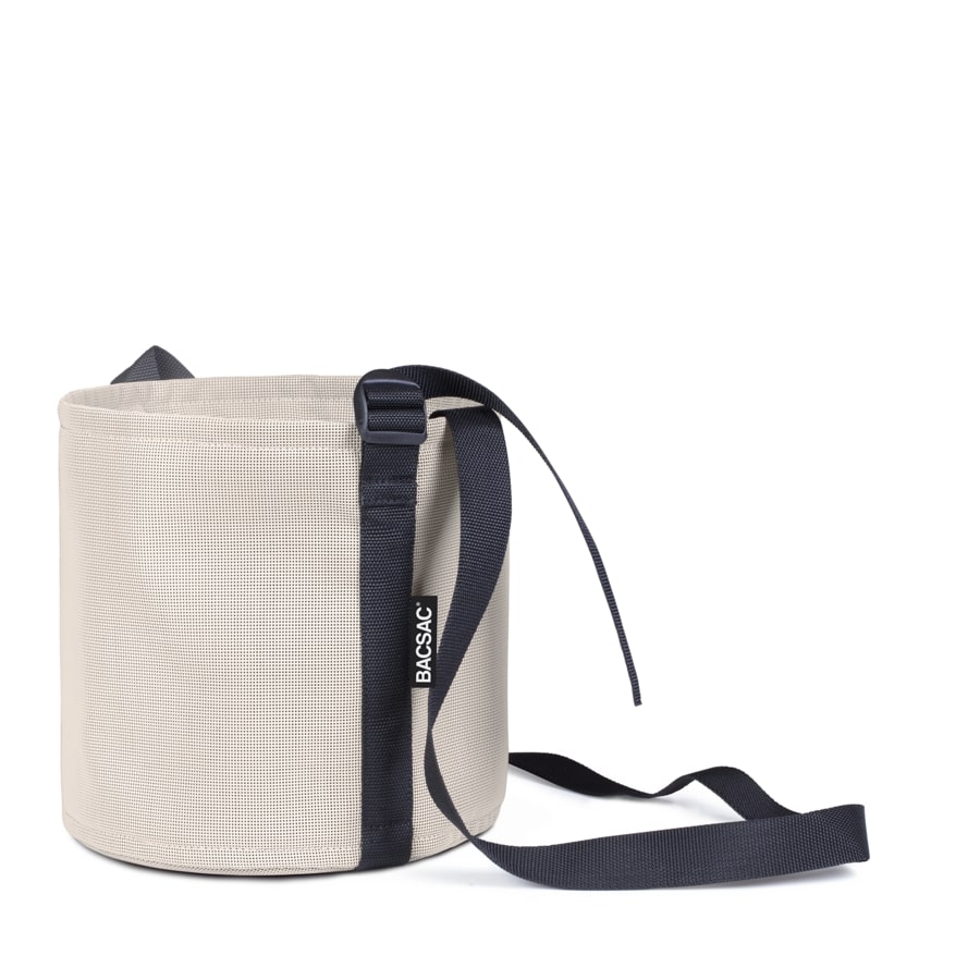 BACSAC Bloempot Hangend 10 l Gebroken Wit - diameter 23 cm