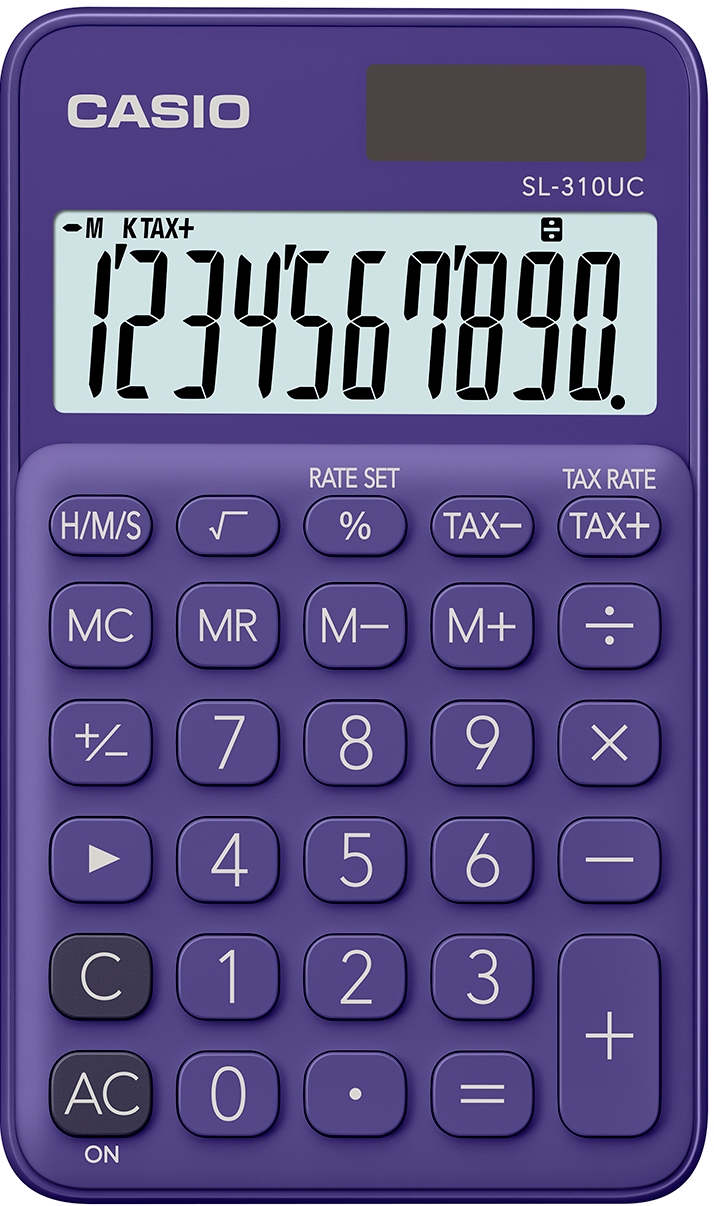 Casio Zakrekenmahcine Euro SL-310UC Paars