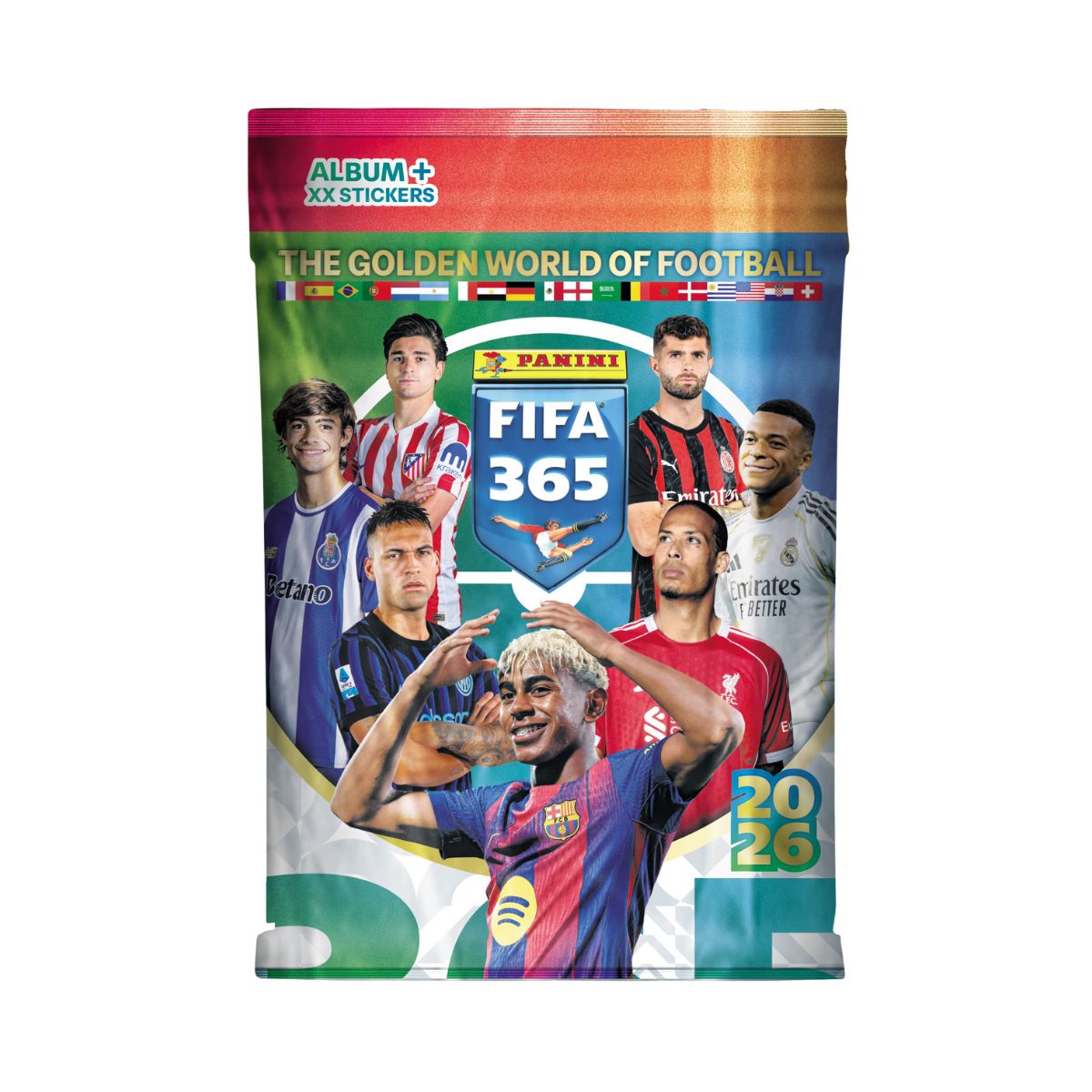 Panini Album + 30 Stickers Fifa 365 2026 Starter Pack