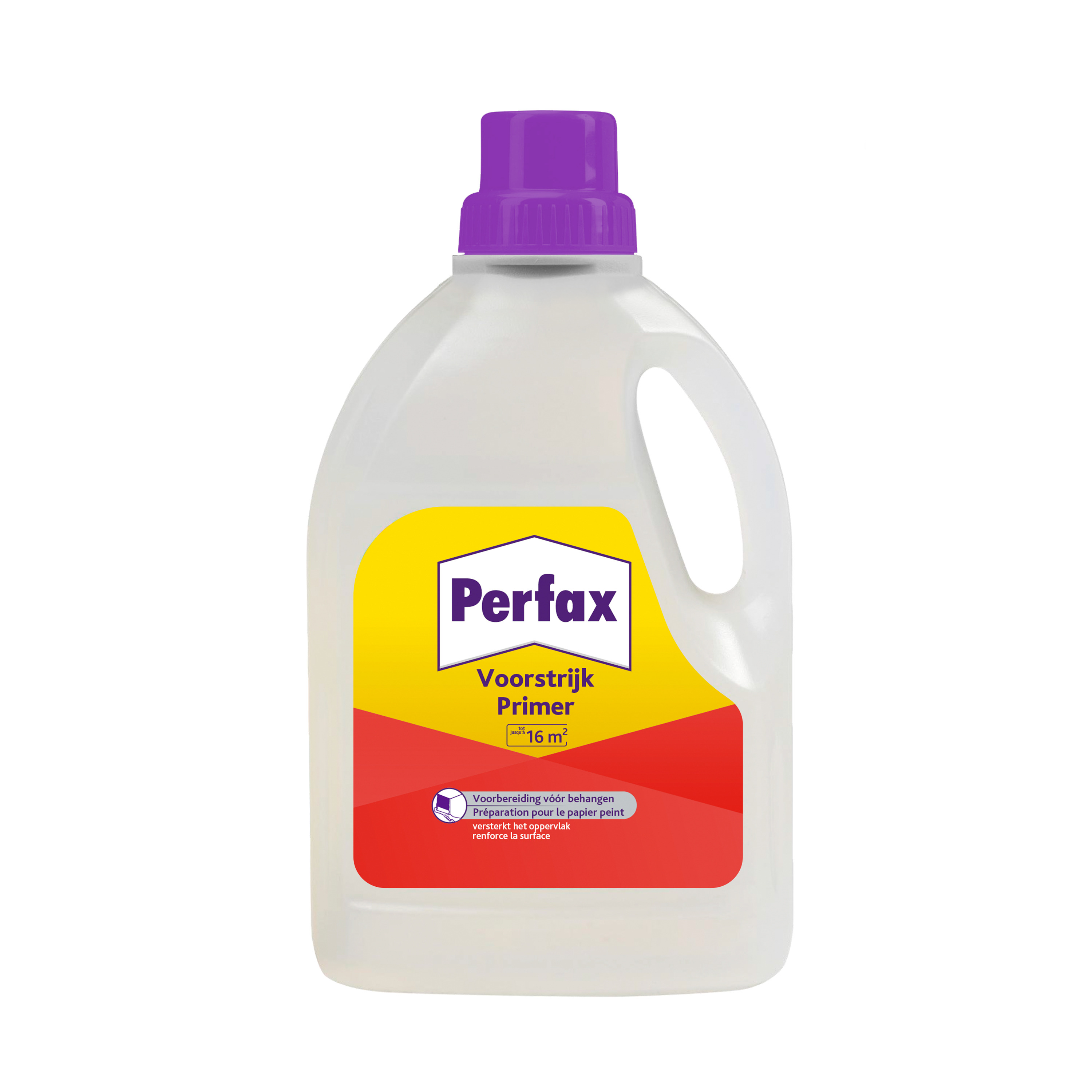 Perfax Primer voor Behanglijm 1000 ml voorkomt Open Behangnaden