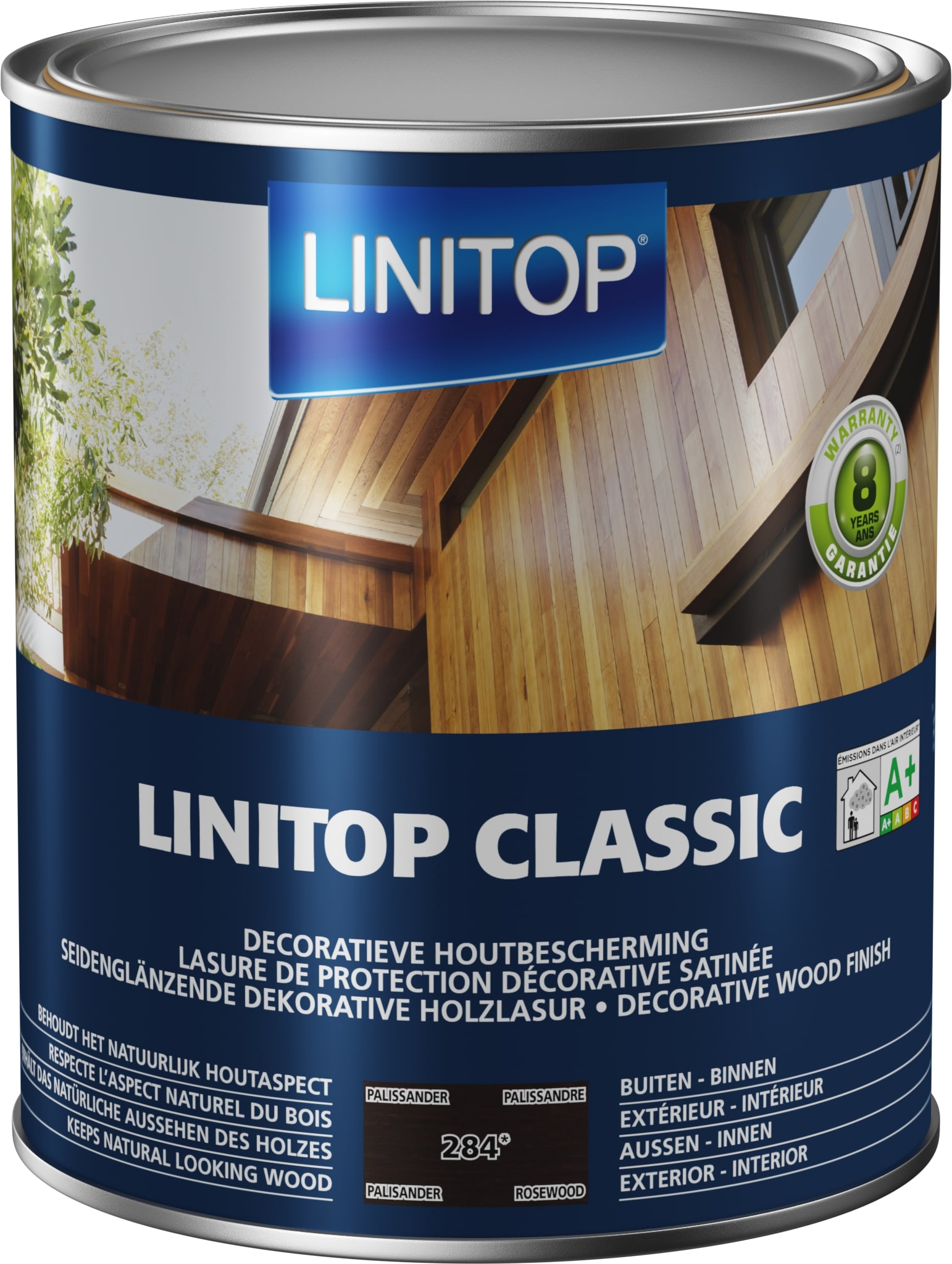 Linitop Classic 2.5 l Kleur 284 Palissander