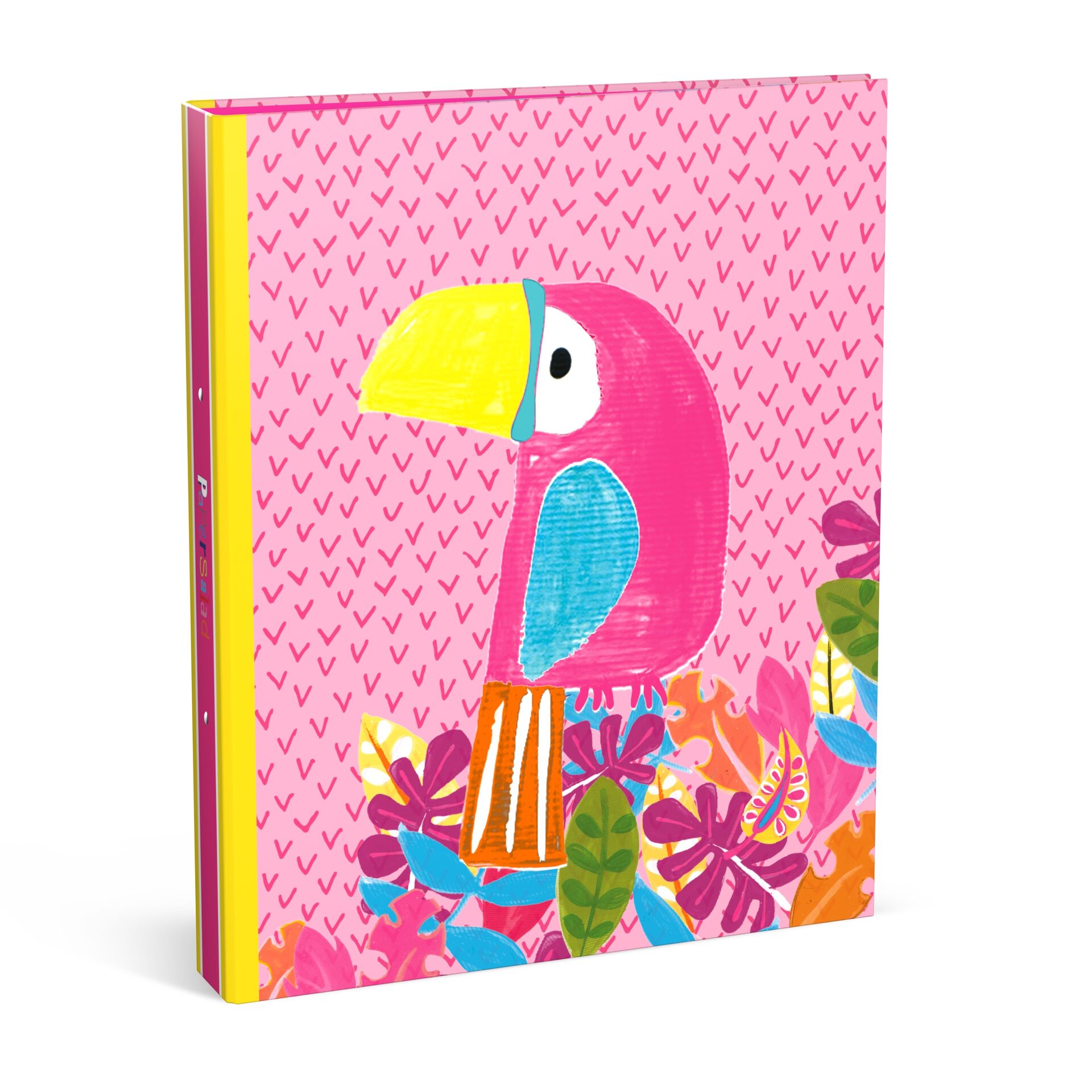 Papersalad Ringmap A4 Rug 4.5cm Pink-Toucan