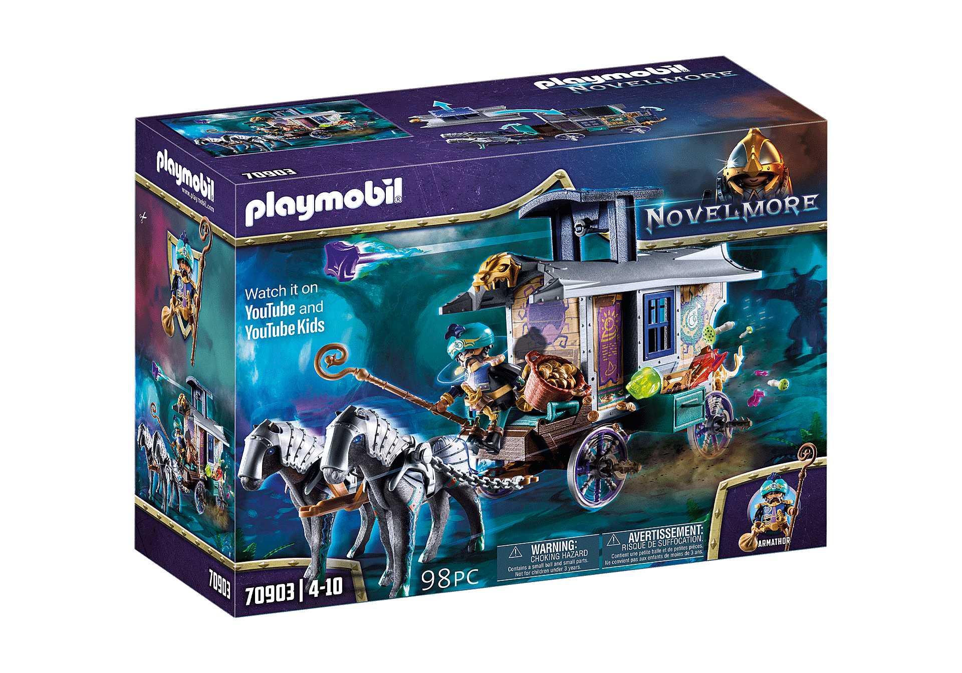 Playmobil Novelmore 70903 Violet Vale - handelskoets