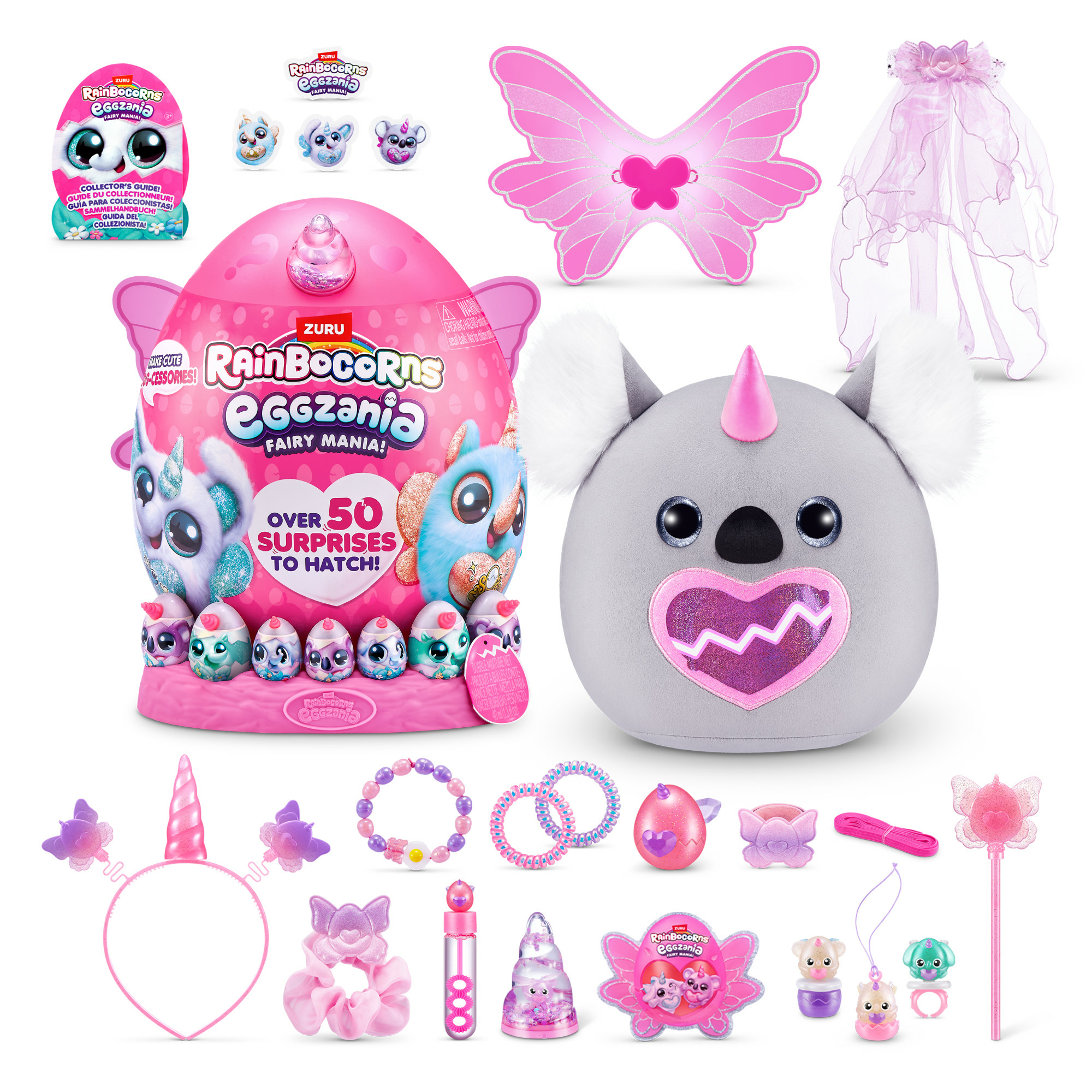 Rainbocorns Eggzania Fairy Mania S1, meer dan 50 verrassingen