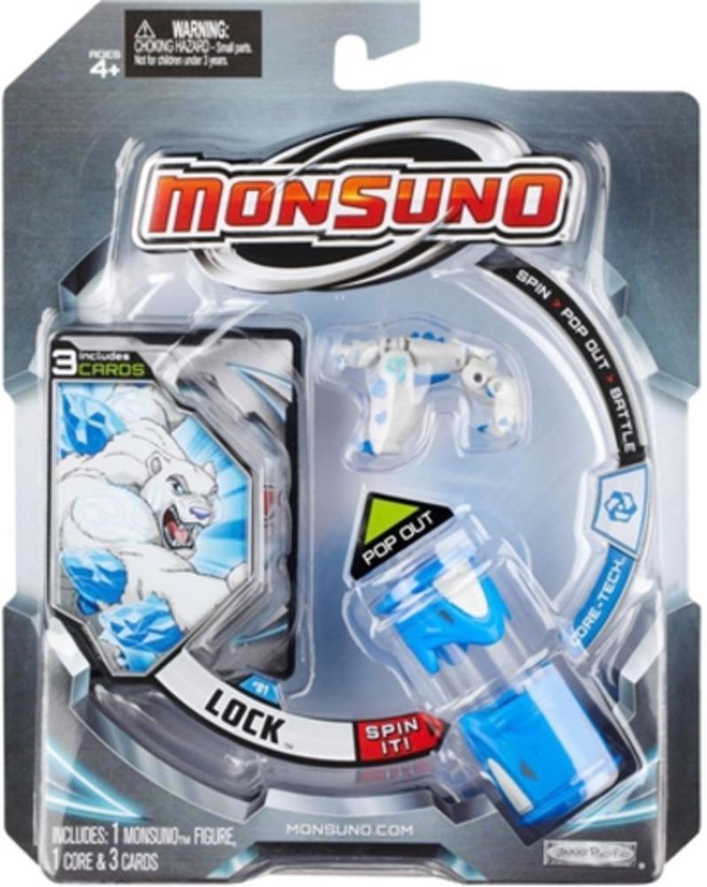 Monsuno Starter Pack, 1 Monster + 1 Core - assorti - prijs per stuk