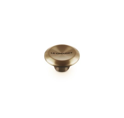 Le Creuset Dekselknop Signature Lichtgoud 5.7cm Rond - RVS