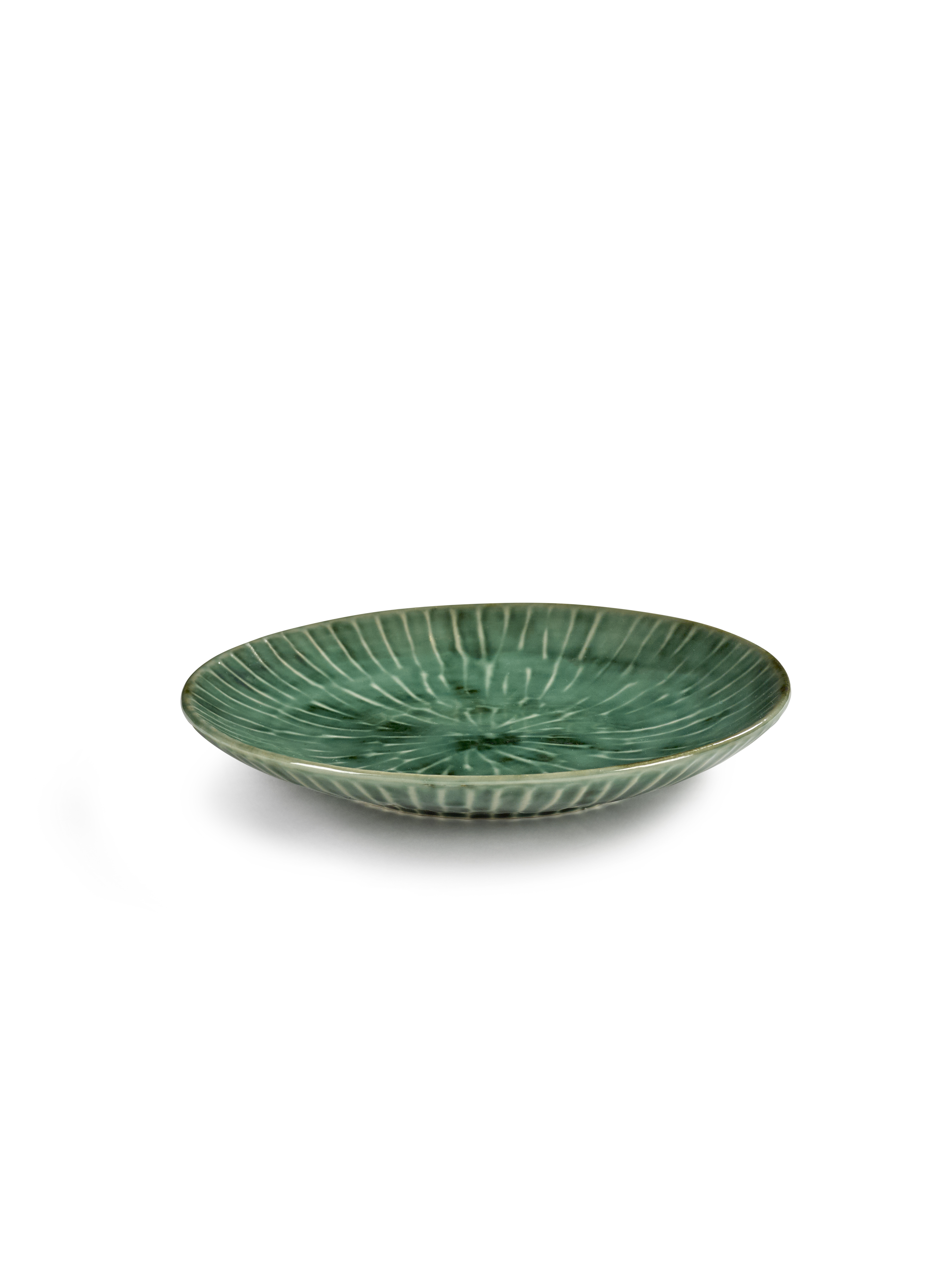 Serax Bord Green Verde Lanza 22cm - Aardewerk - by Pascale Naessens