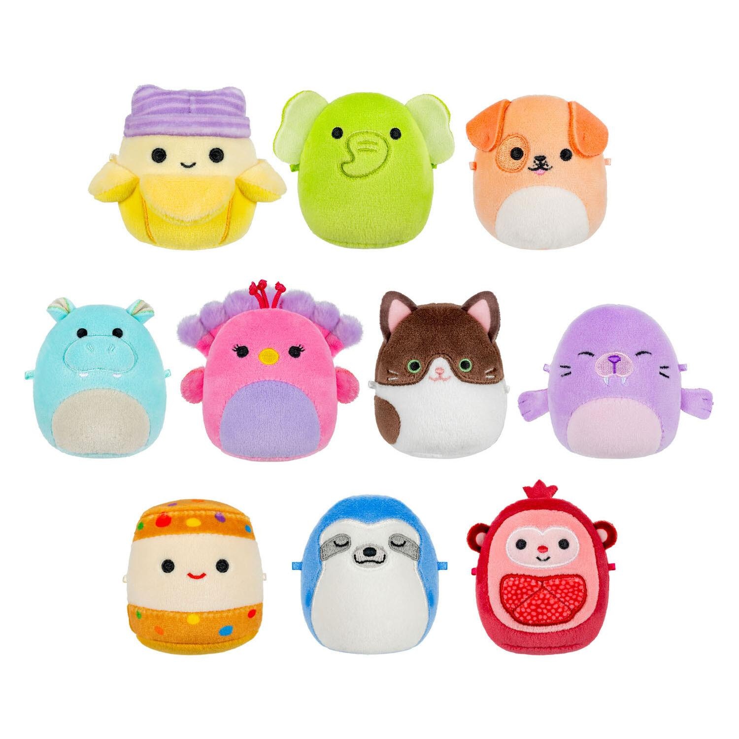 Micromallows 6,5 cm pluche 10 pack - Herfst pack.